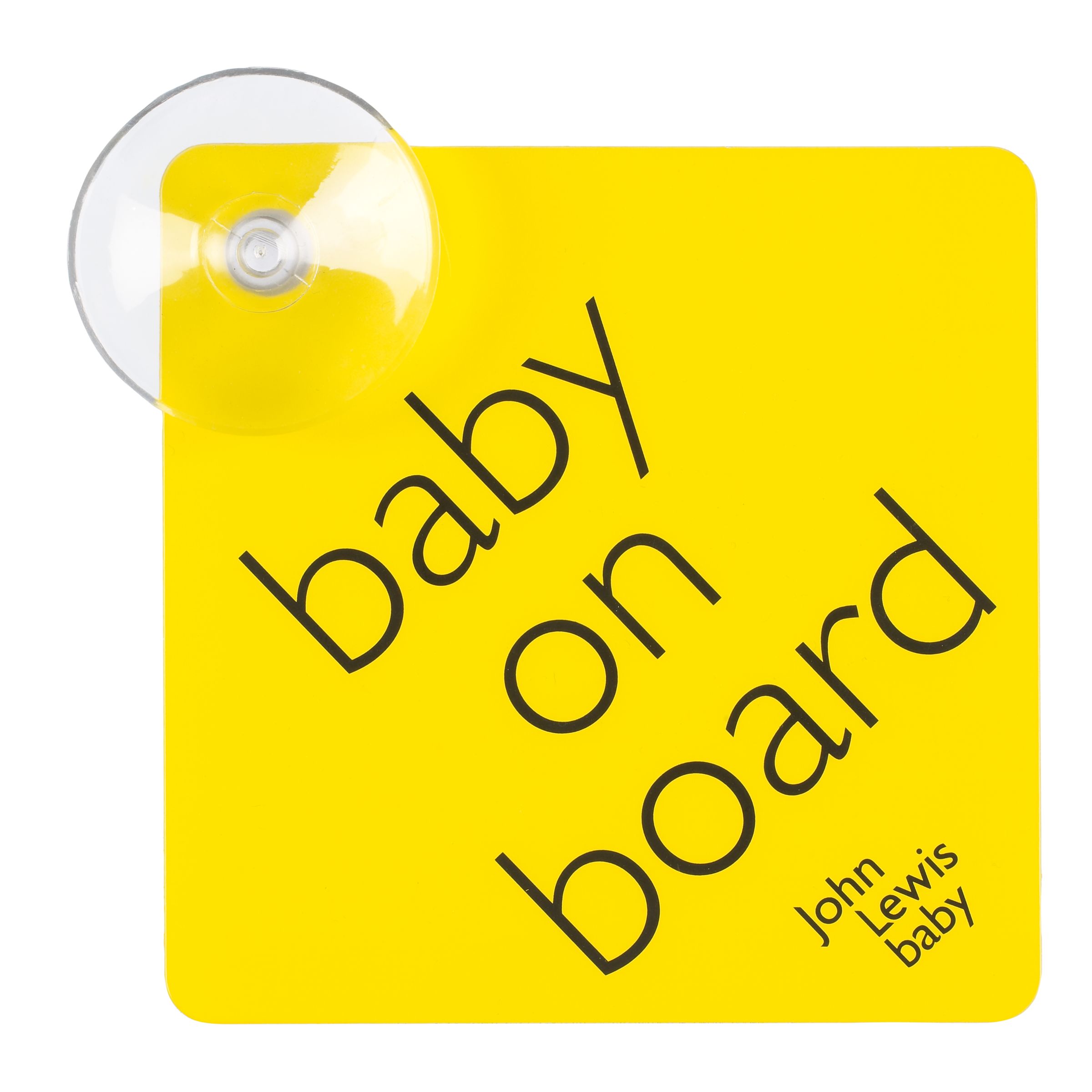 Baby On Board Sign