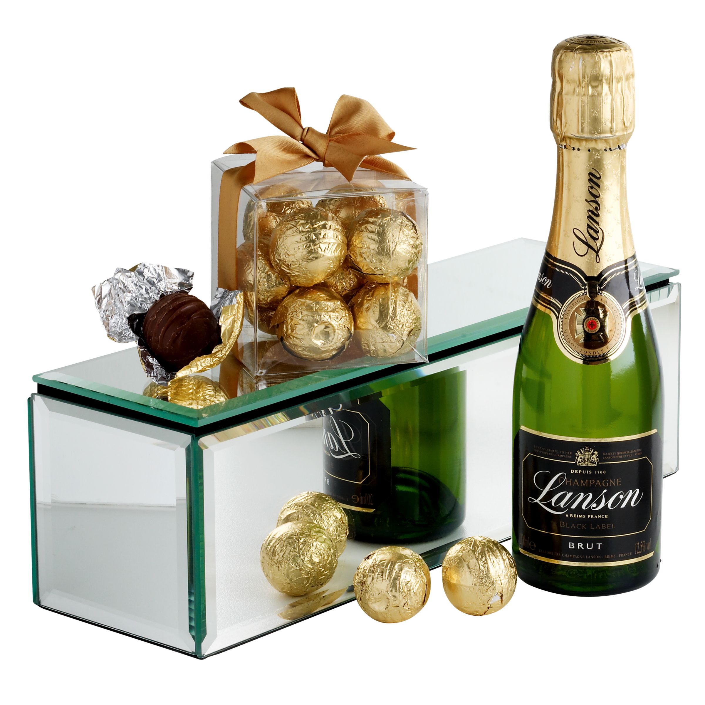 Lanson Champagne and Chocolate Gift