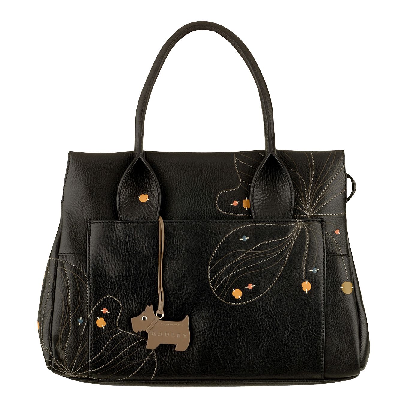 Radley Dayton Medium Grab Handbag, Black
