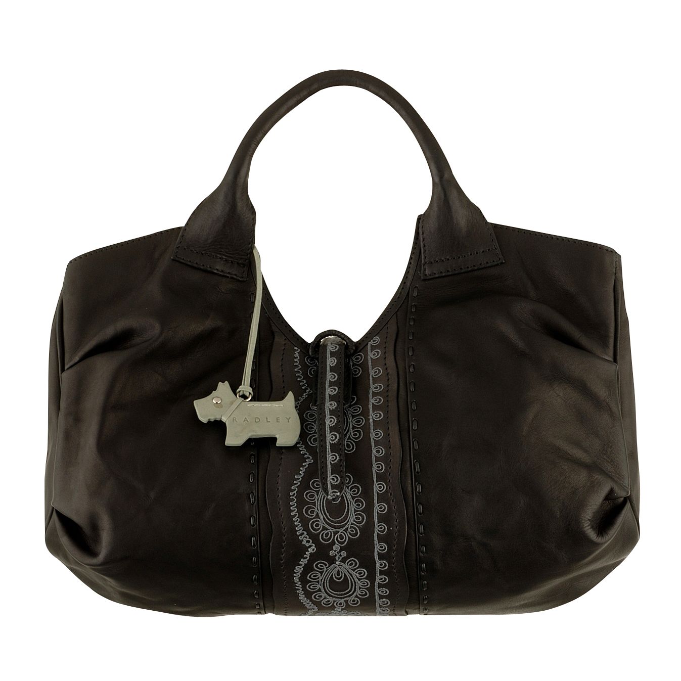 Radley Loukas Medium Grab Handbag Black