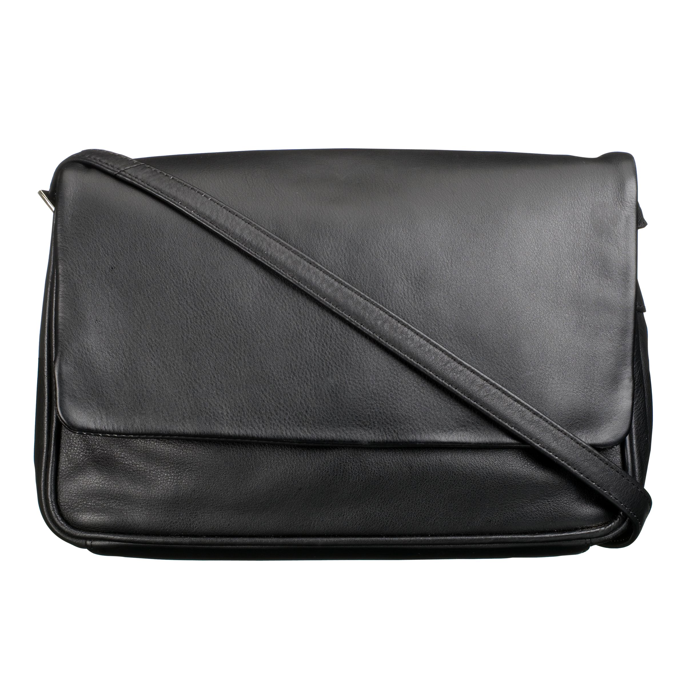 John Lewis Large Shoulder Handbag Black