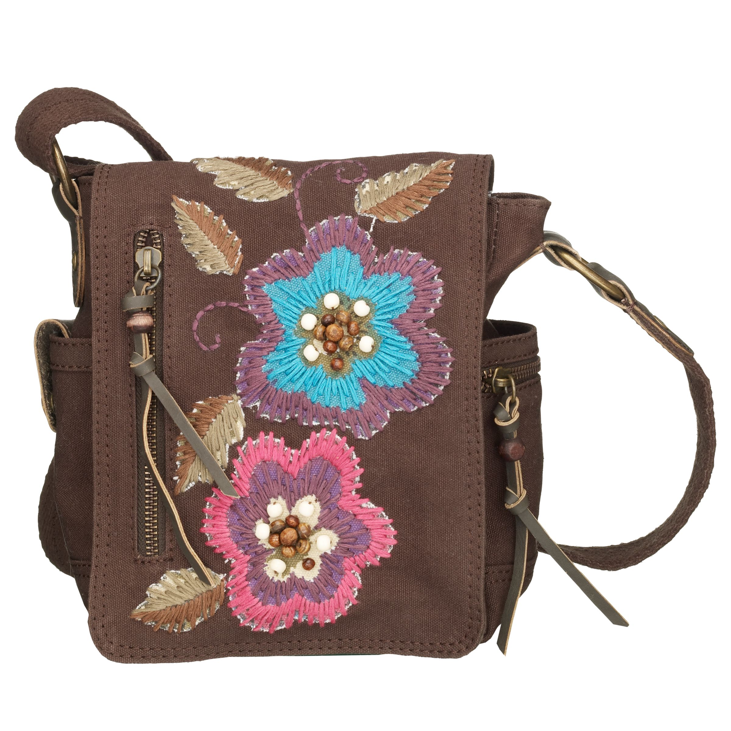 Fat Face Nap Bag Brown