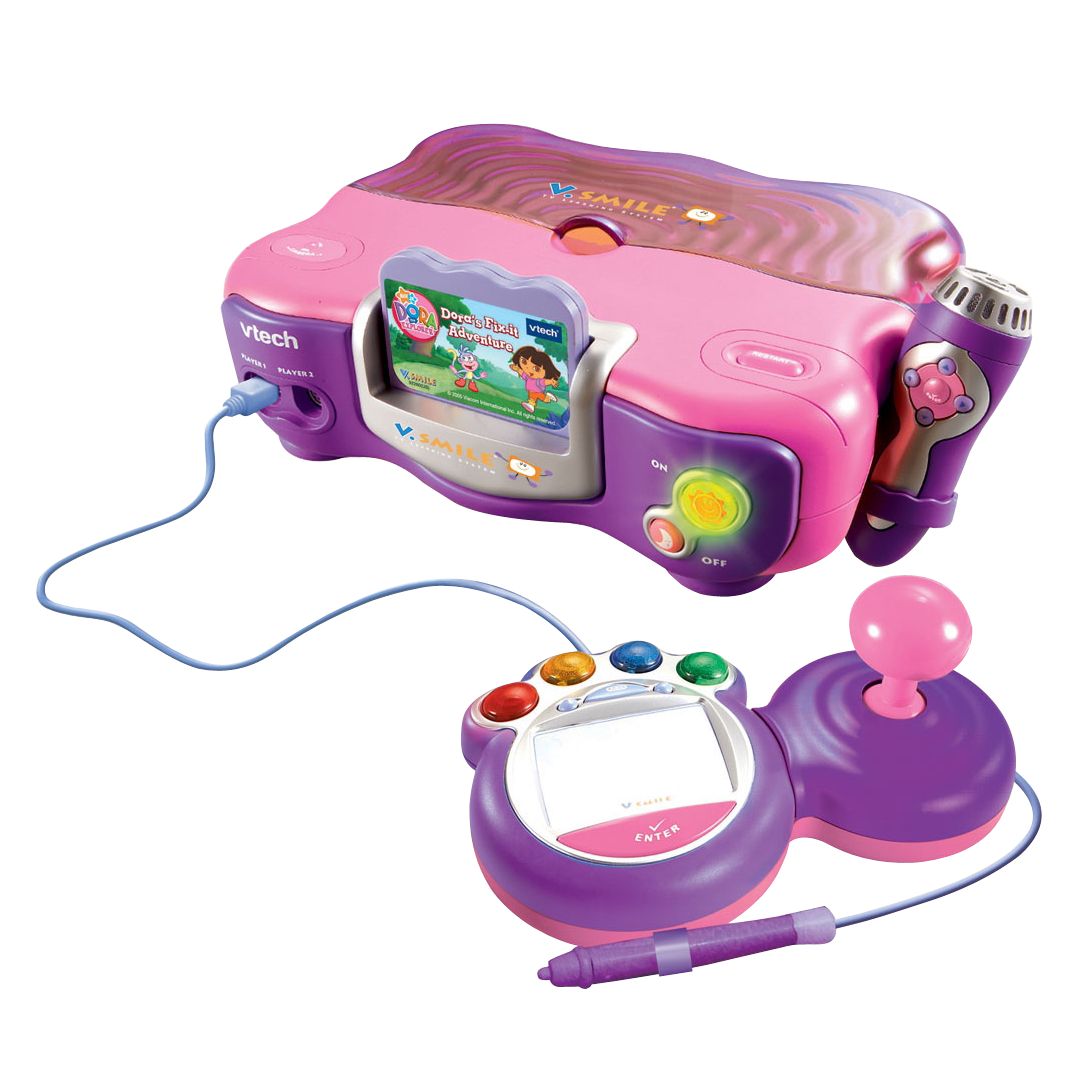 Vtech V.smile With Dora The Explorer  Pink