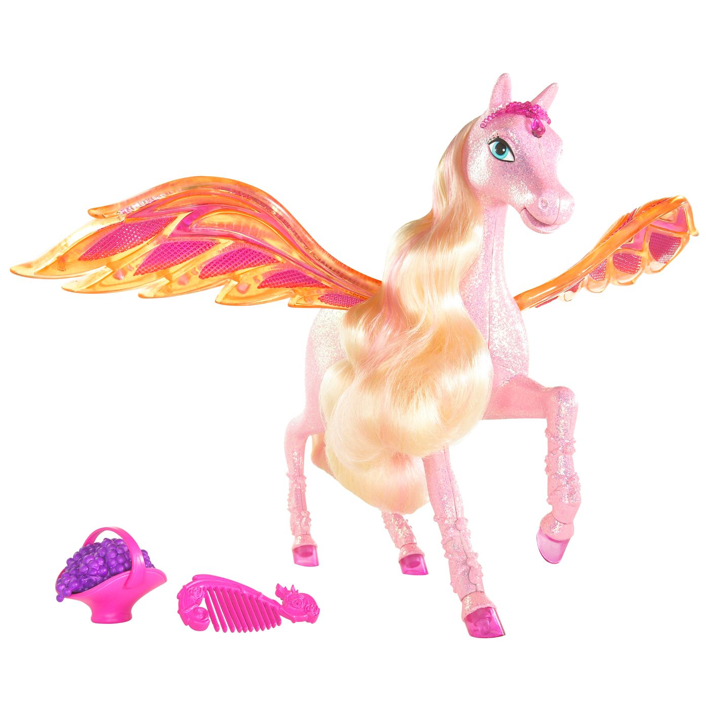 Barbie and The Diamond Castle Glimmer Flying Horse