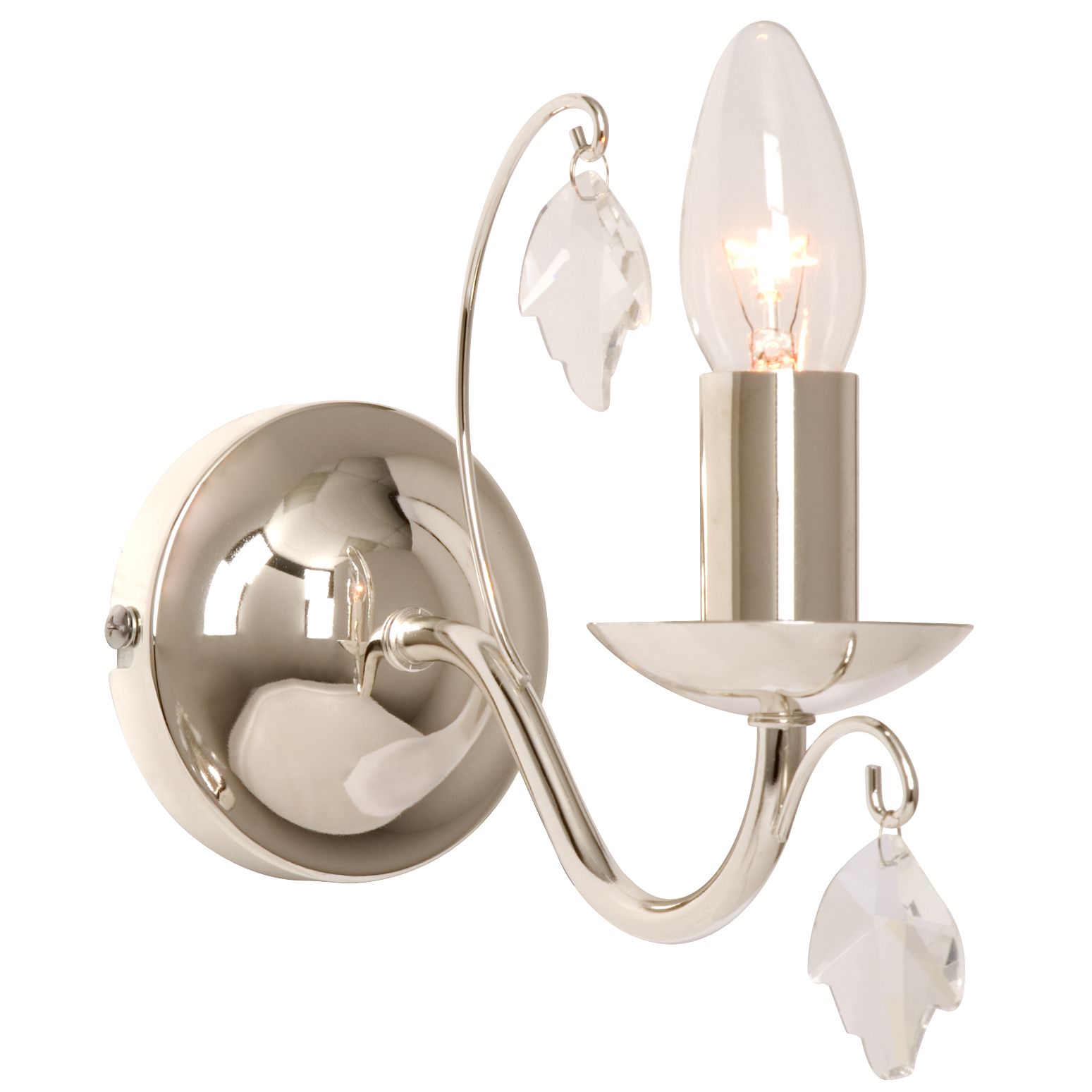 John Lewis Oleisia Wall Light, 1 Arm