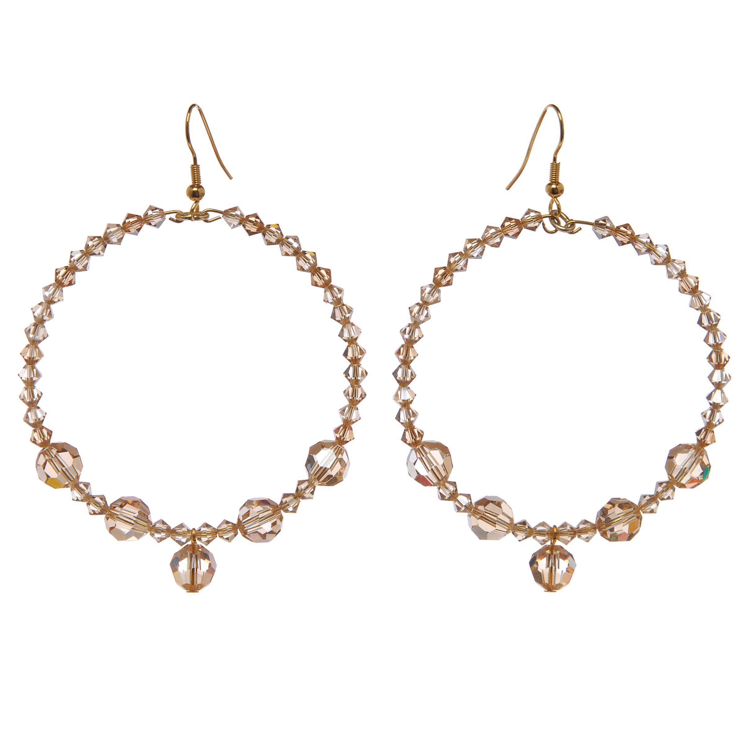 Claire Aristides Topaz Hoop Earrings Kit