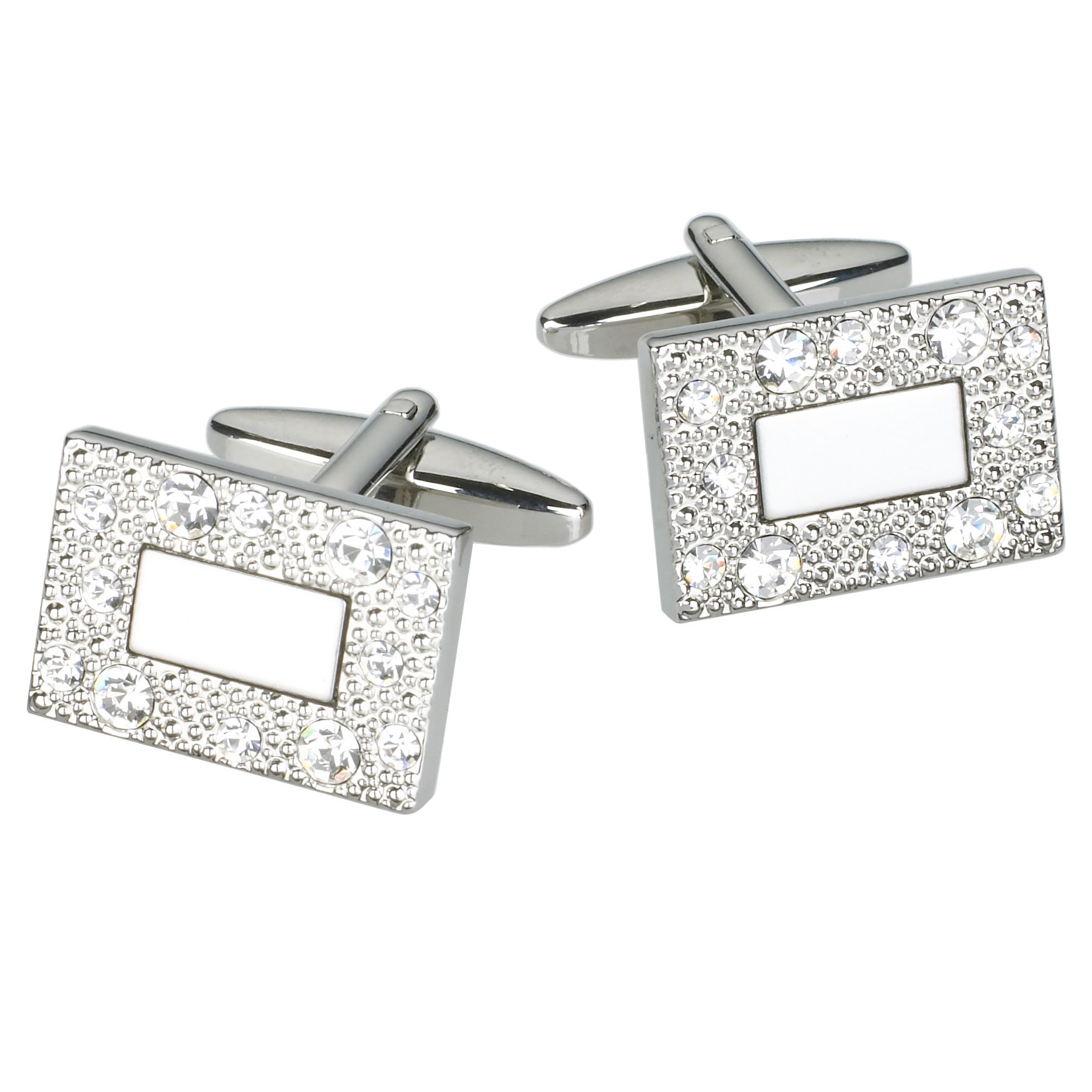 Sparkly Mirror Cufflinks