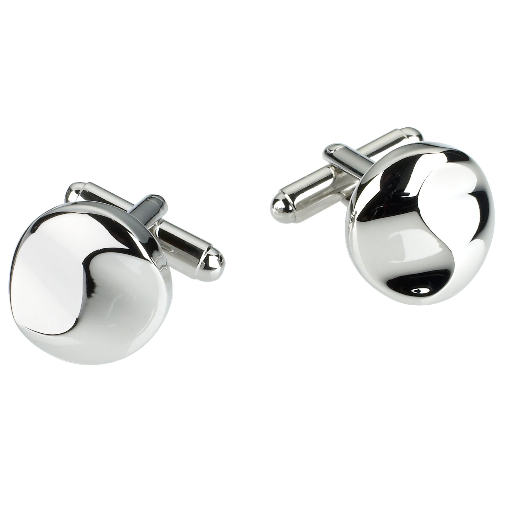 Squiggle Circle Cufflinks