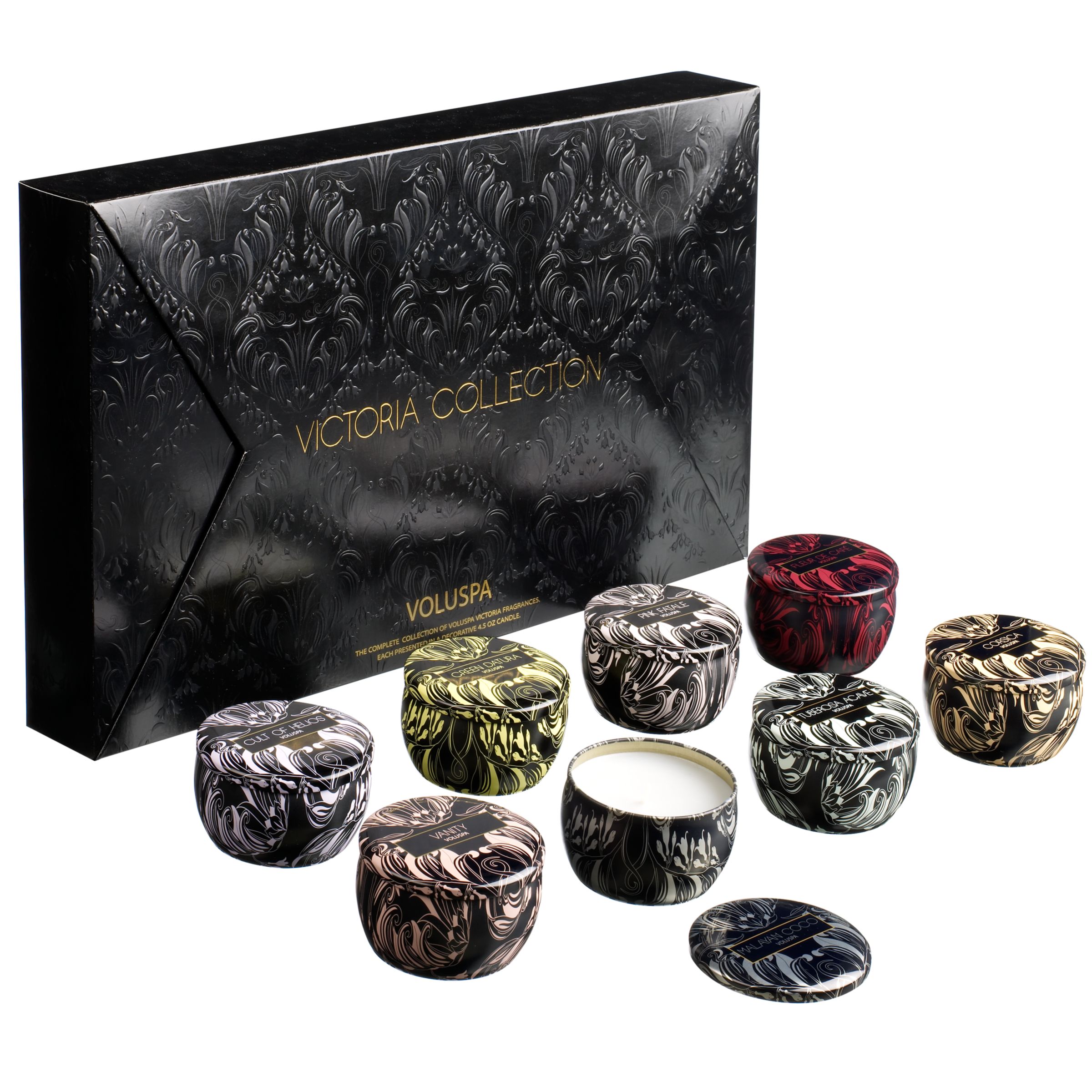 Voluspa Victoria Collection Set of 8