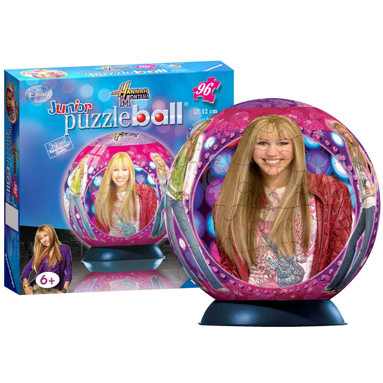 Hannah Montana Puzzle Ball  96 Pieces
