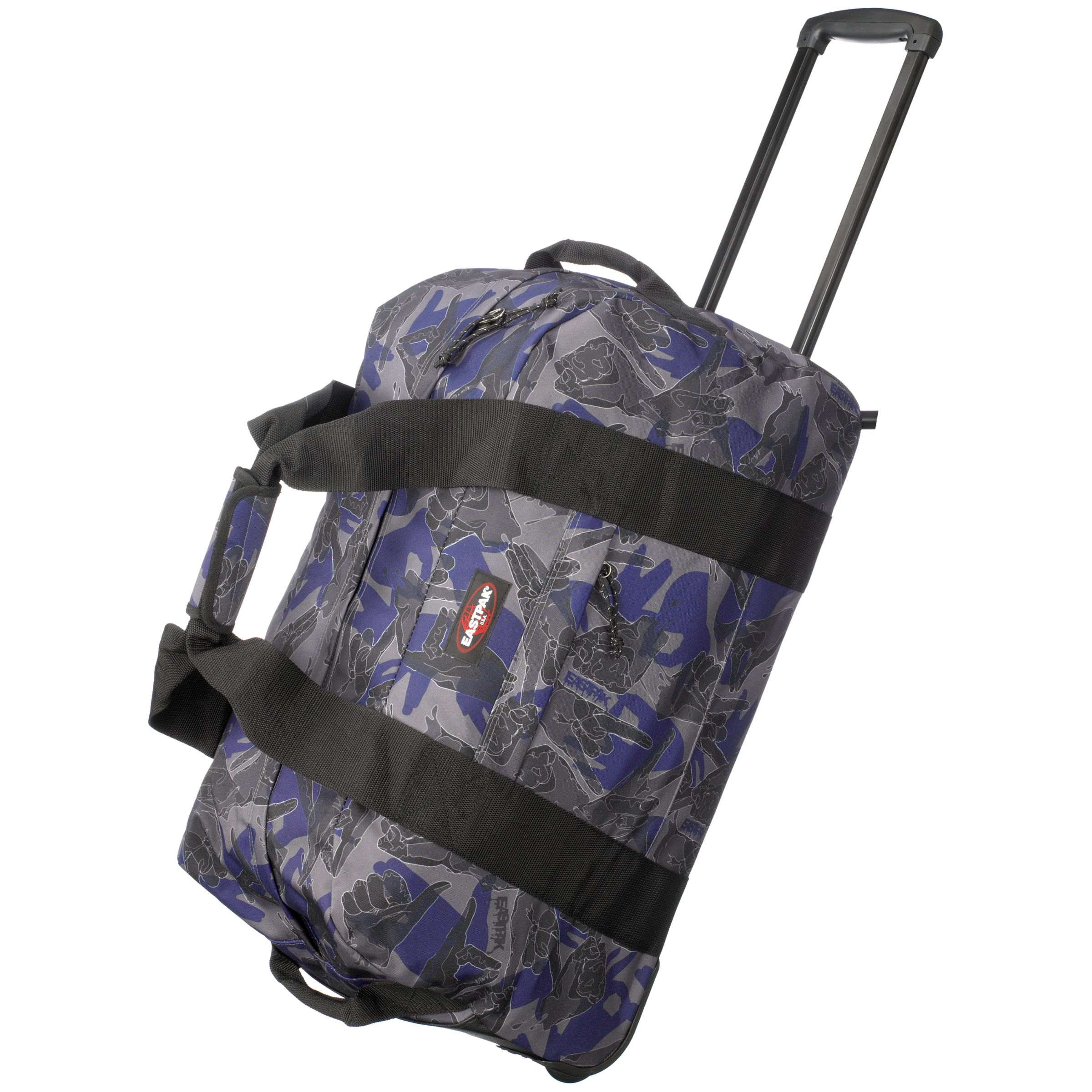 Eastpak Trunk Wheeled Duffel Bag Blue