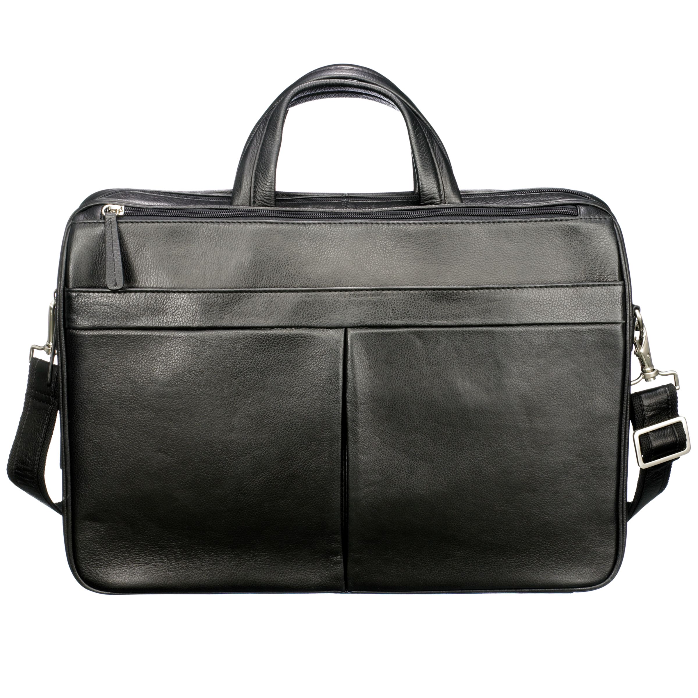 John Lewis Miranda Laptop Bag, Black