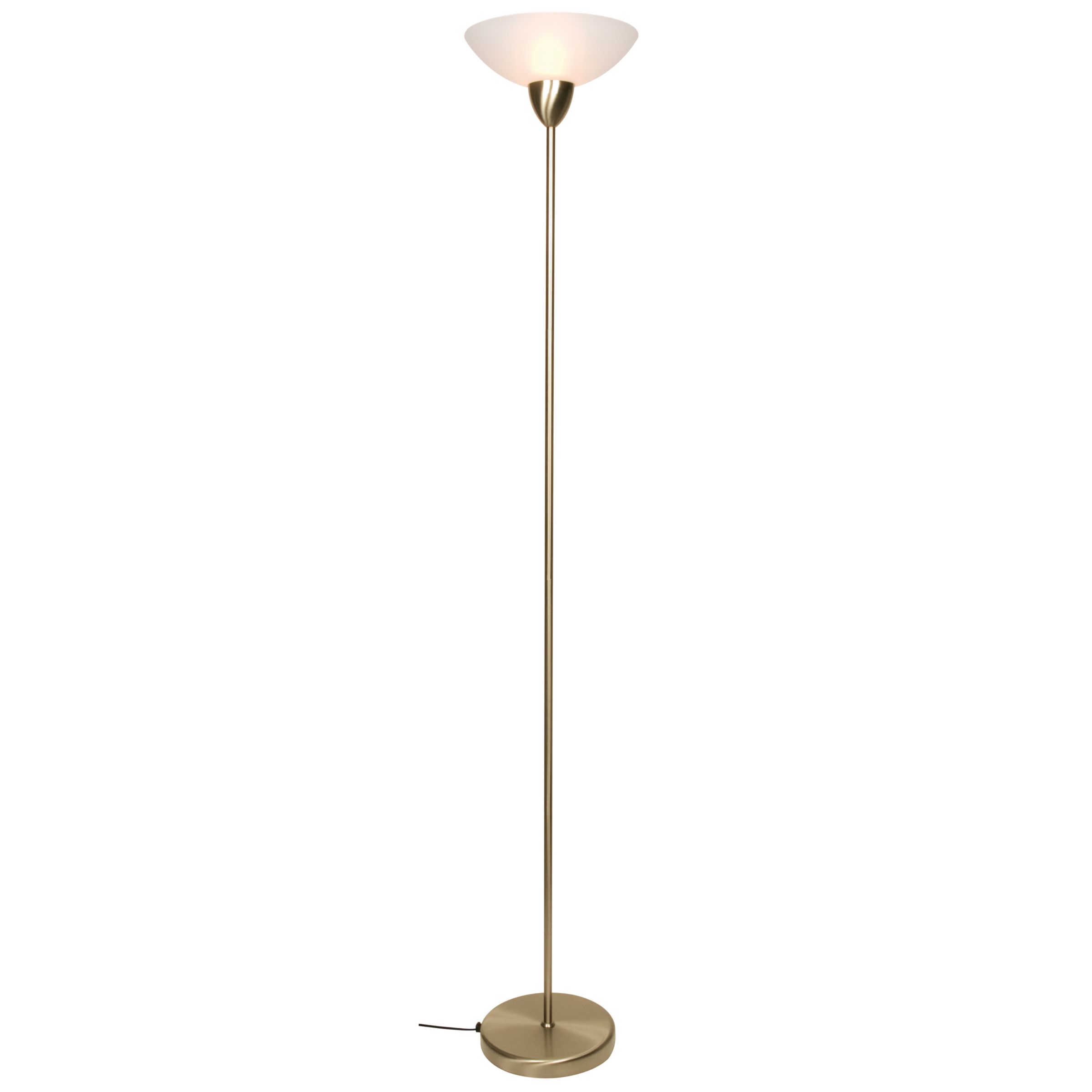 John Lewis Value Darlington Floor Lamp, Antique