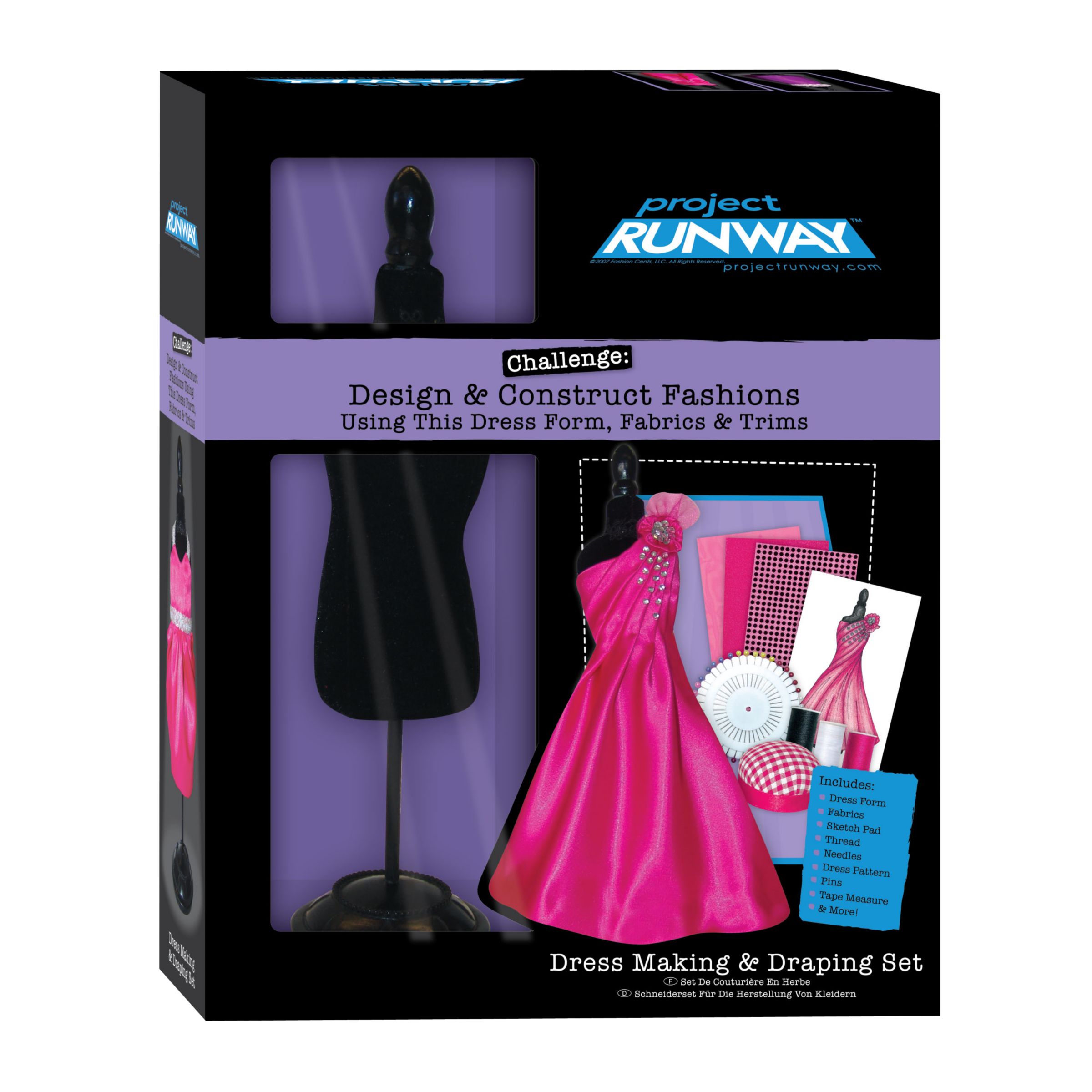 Fashion Angels Project Runway Fashion Design Draping Set