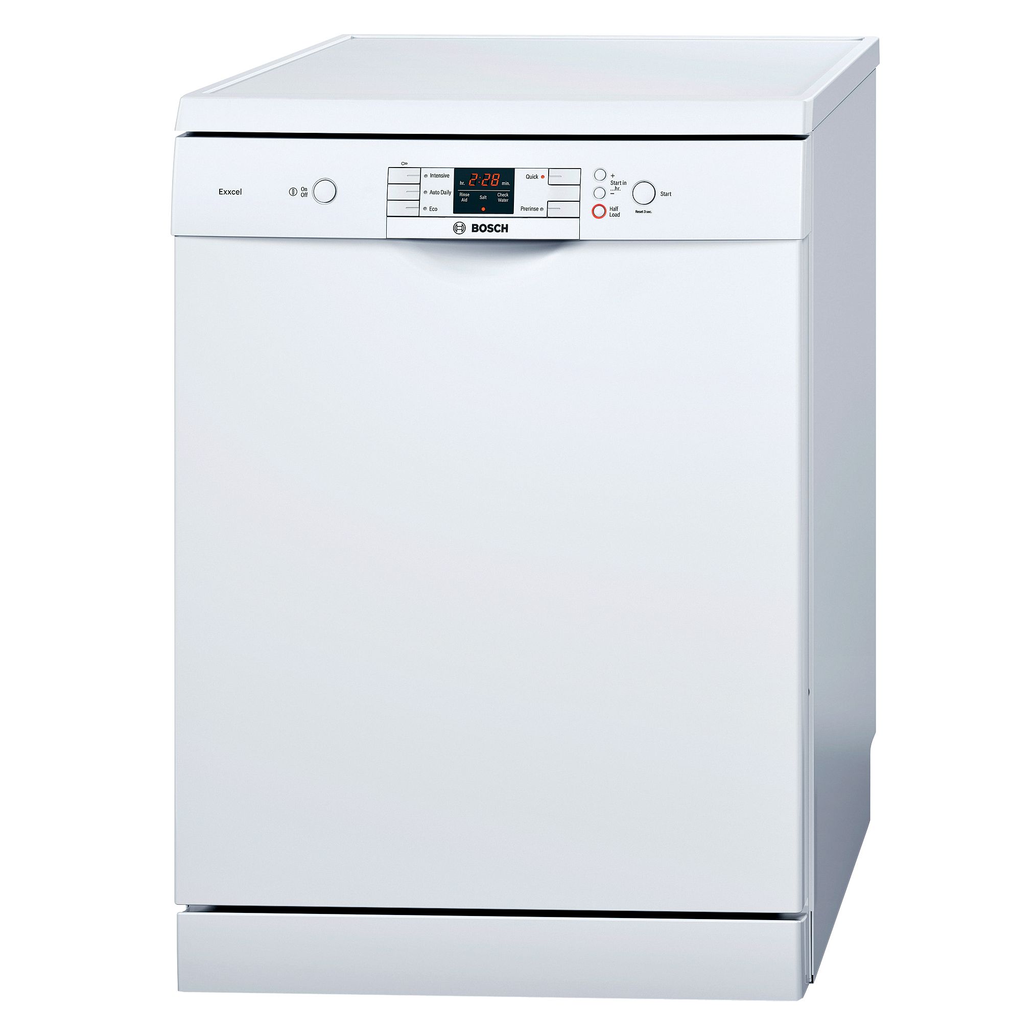 Bosch Exxcell SMS50E02 Dishwasher White Express Delivery