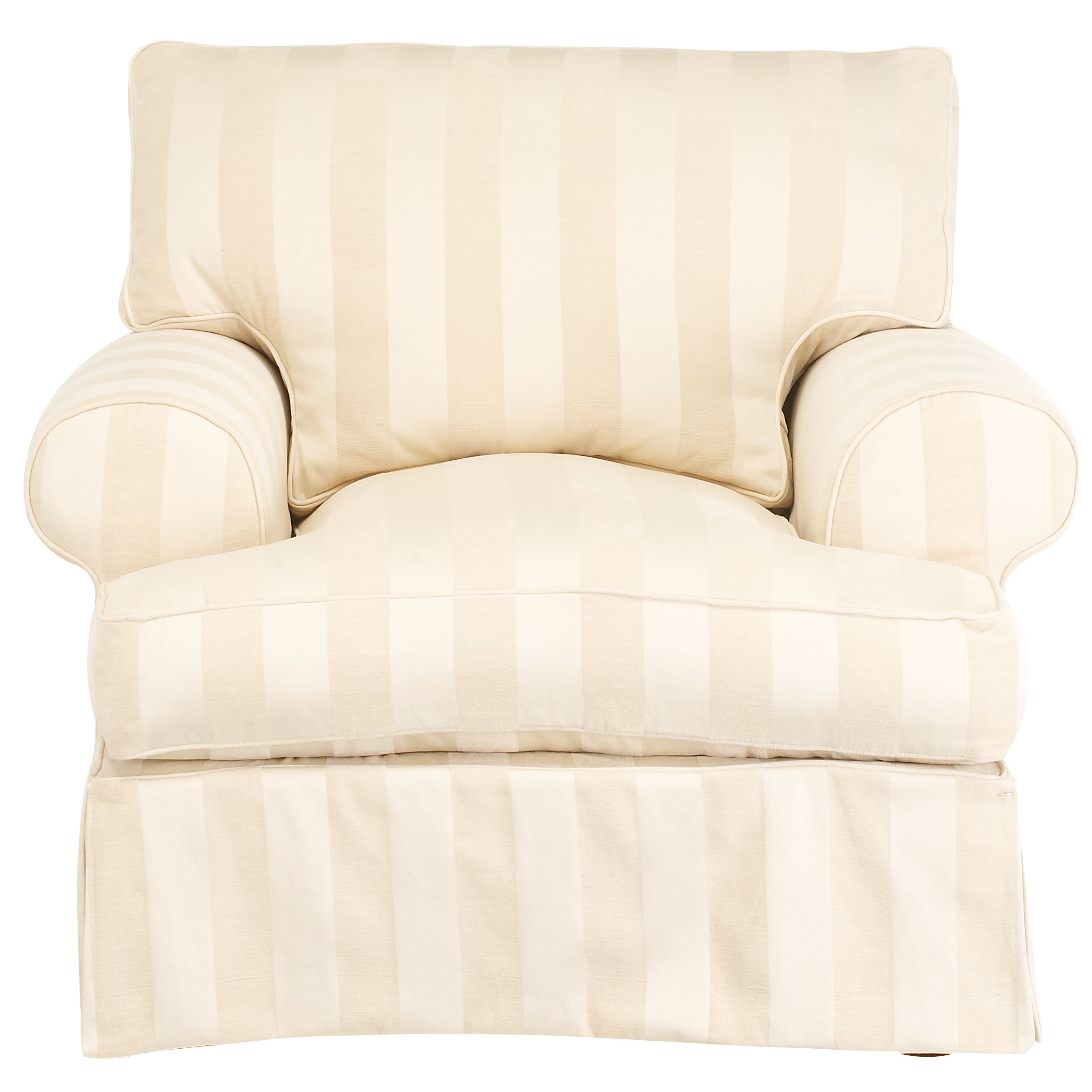 John Lewis Sorrento Chair, Amalfi Stripe, Biscuit at John Lewis