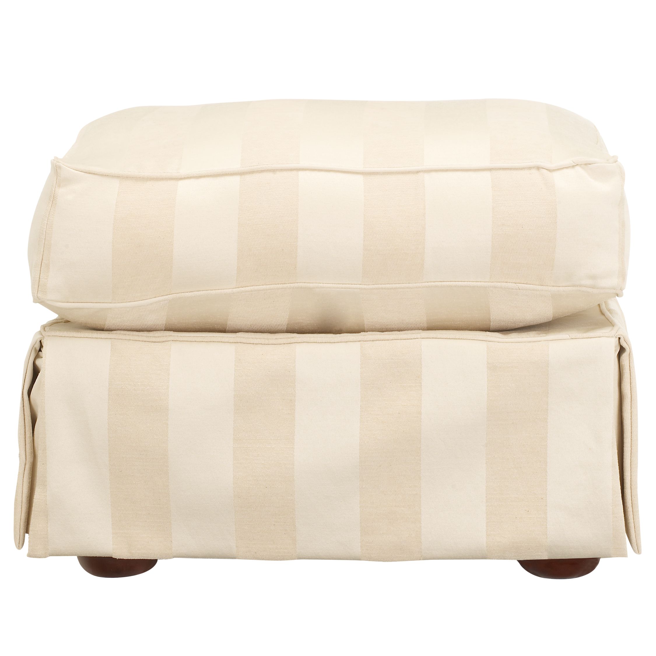 Sorrento Stool, Amalfi Stripe, Biscuit