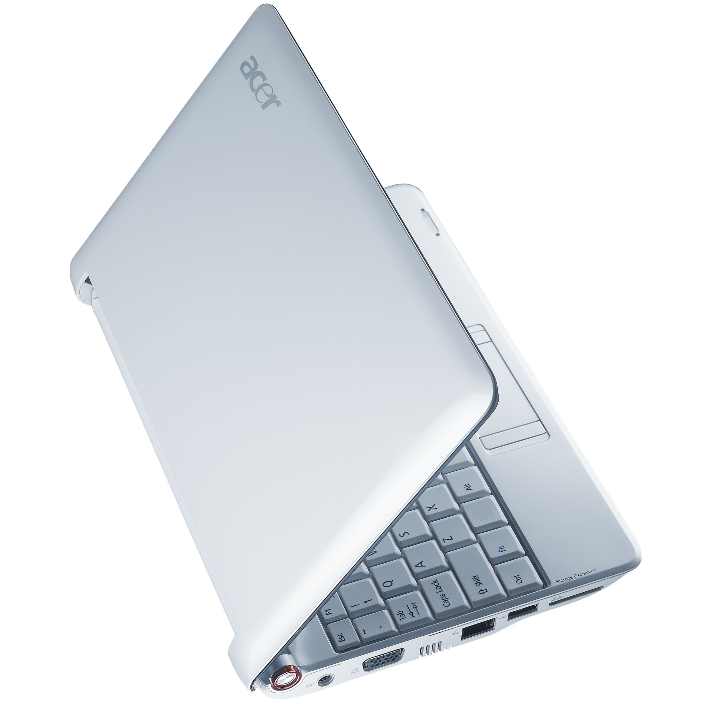 Acer Aspire One Netbook 16GHz with 89 Inch Display Linux OS White
