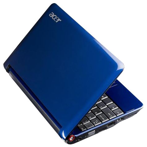 Acer Aspire One Netbook 16GHz with 89 Inch Display Blue
