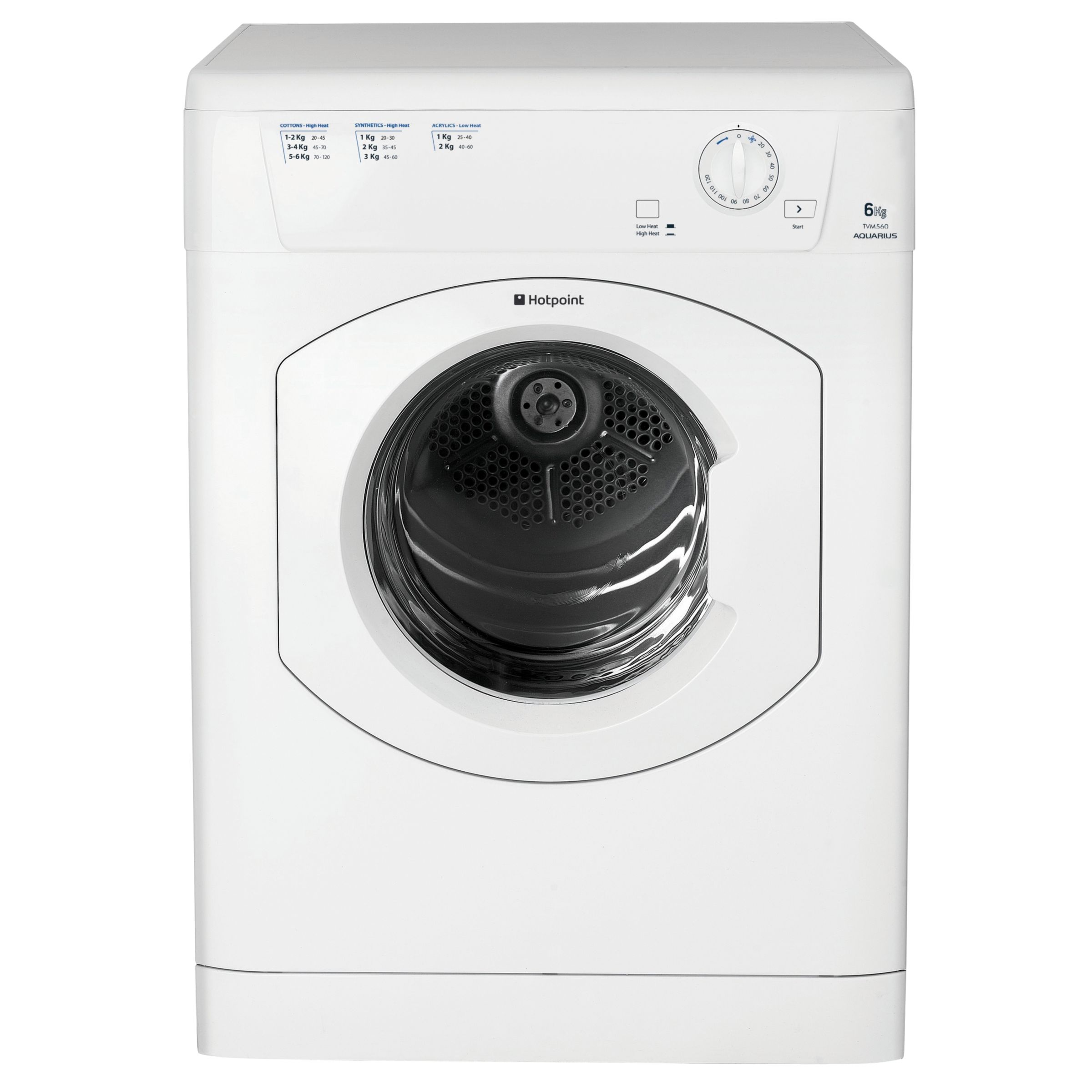 Hotpoint TVM560P Vented Tumble Dryer White Express Delivery