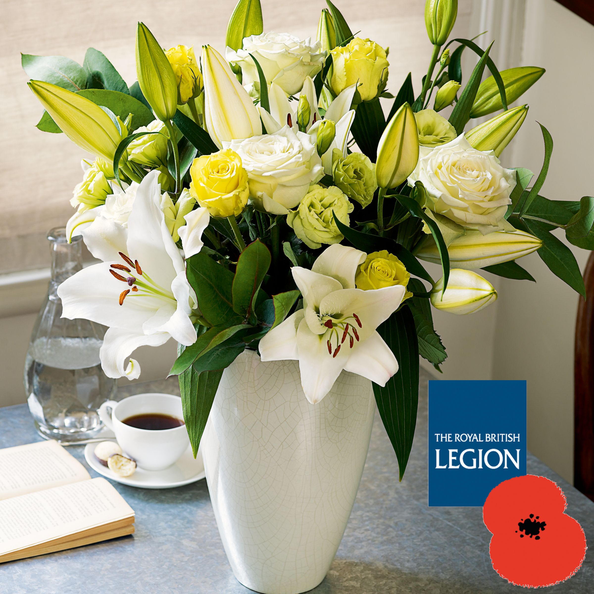 Winter White Flower Bouquet