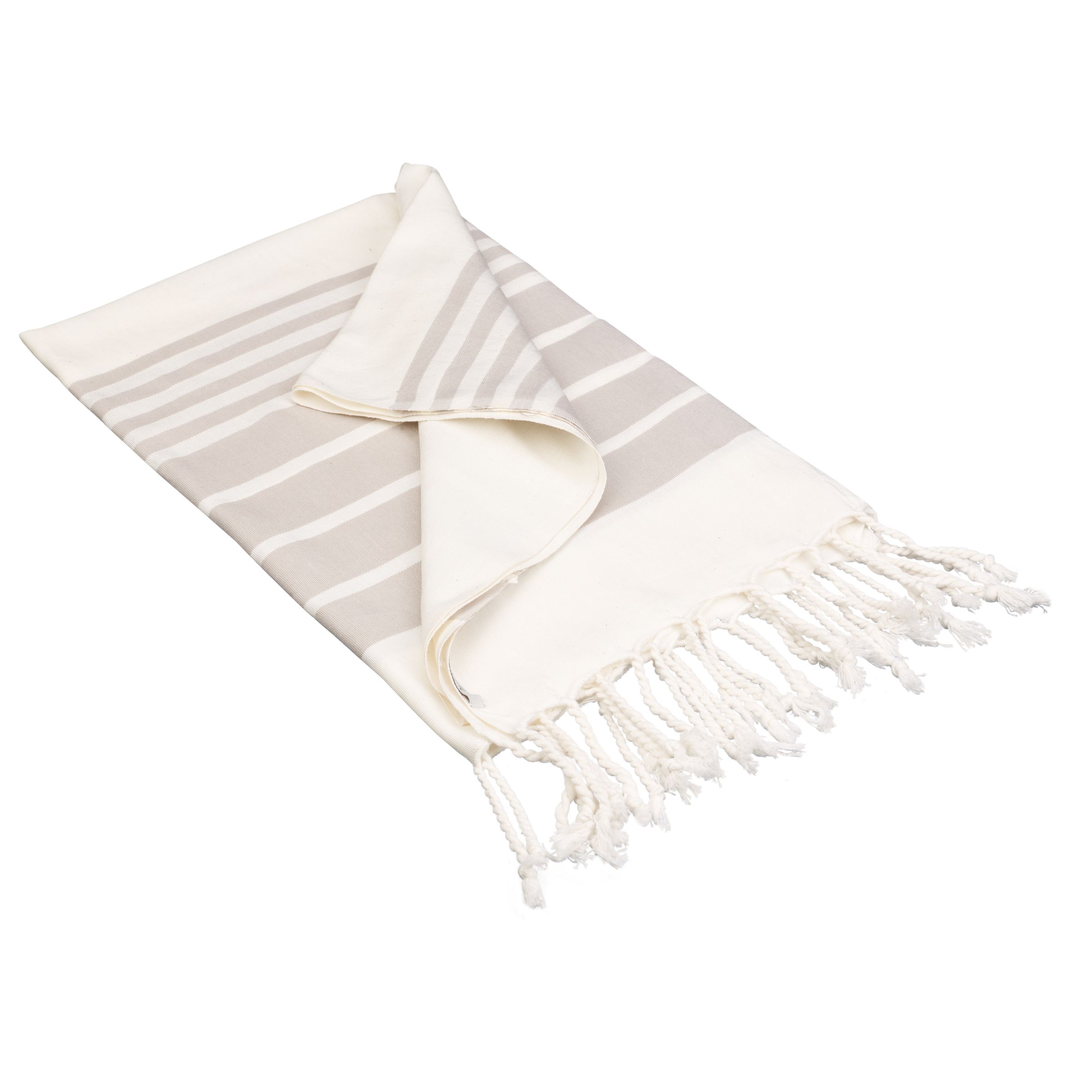 John Lewis Silk Blend Pestemal Vapour