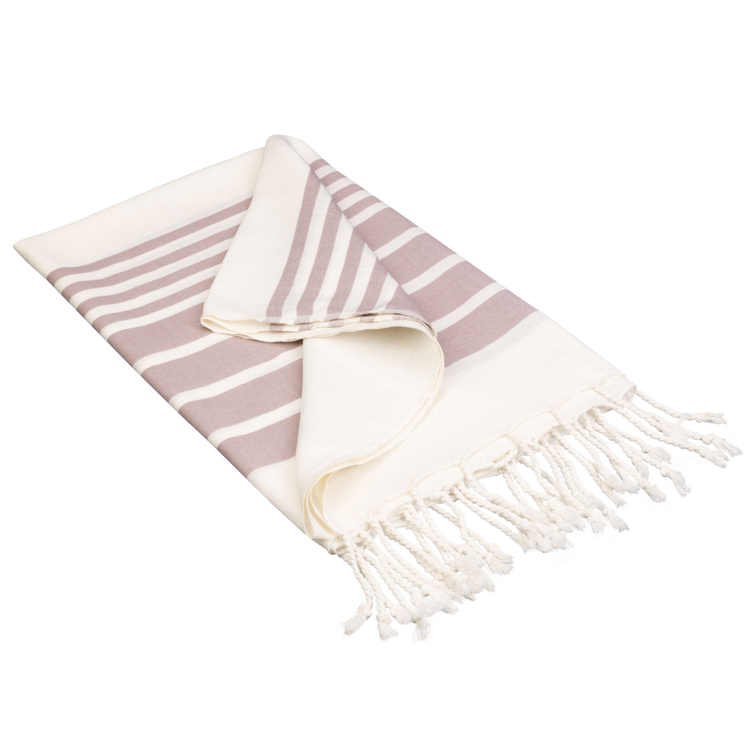 John Lewis Silk Blend Pestemal Lavender