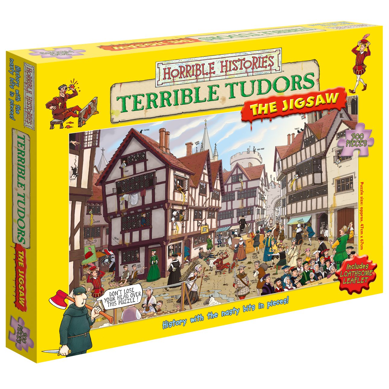 Galt Horrible Histories Terrible Tudors Jigsaw 300 Pieces