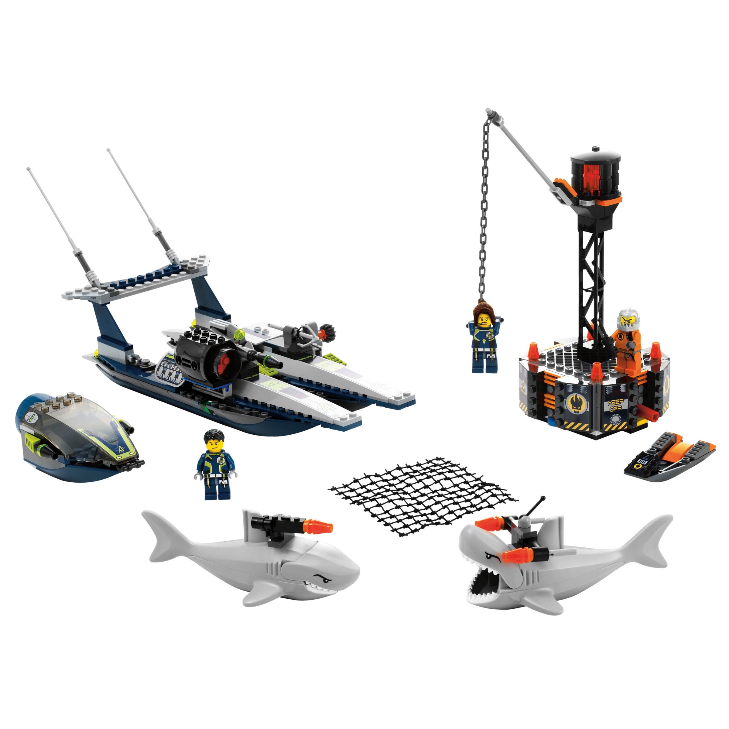 Lego Mission 4 Speedboat Rescue