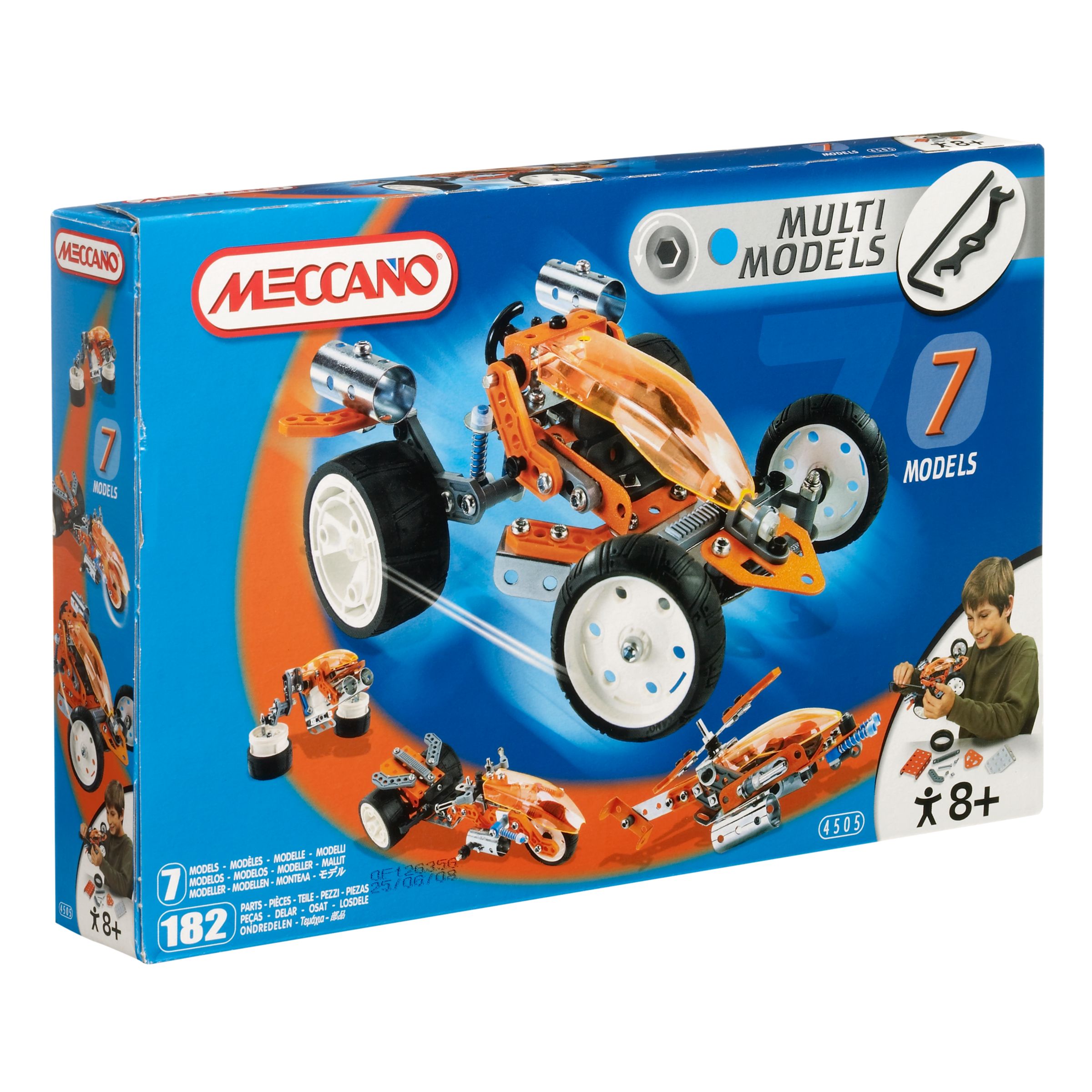 buy Meccano 7-Model Cyber Vehicles Set meccano toys & games