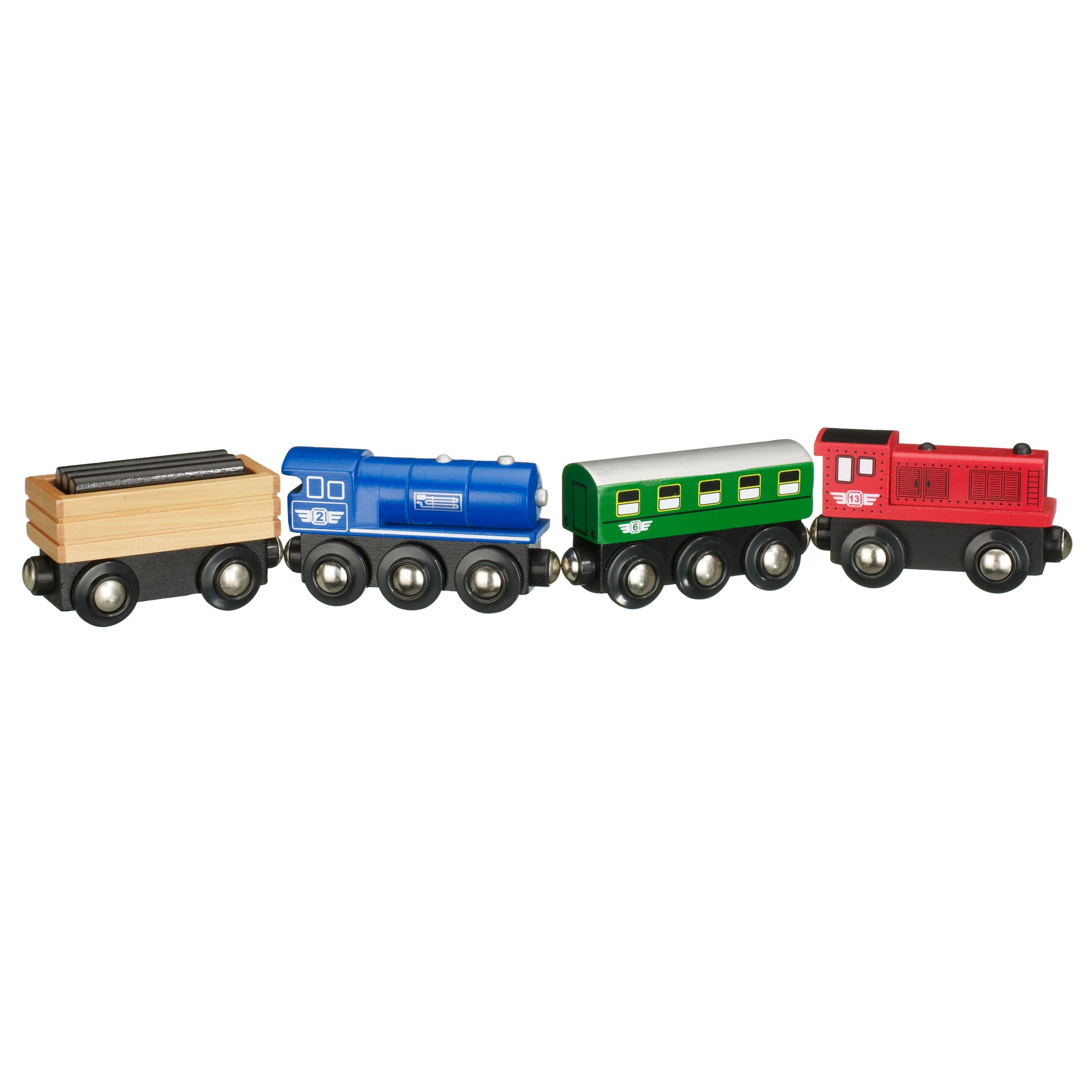 John Lewis 4 Piece Engine and Truck Set