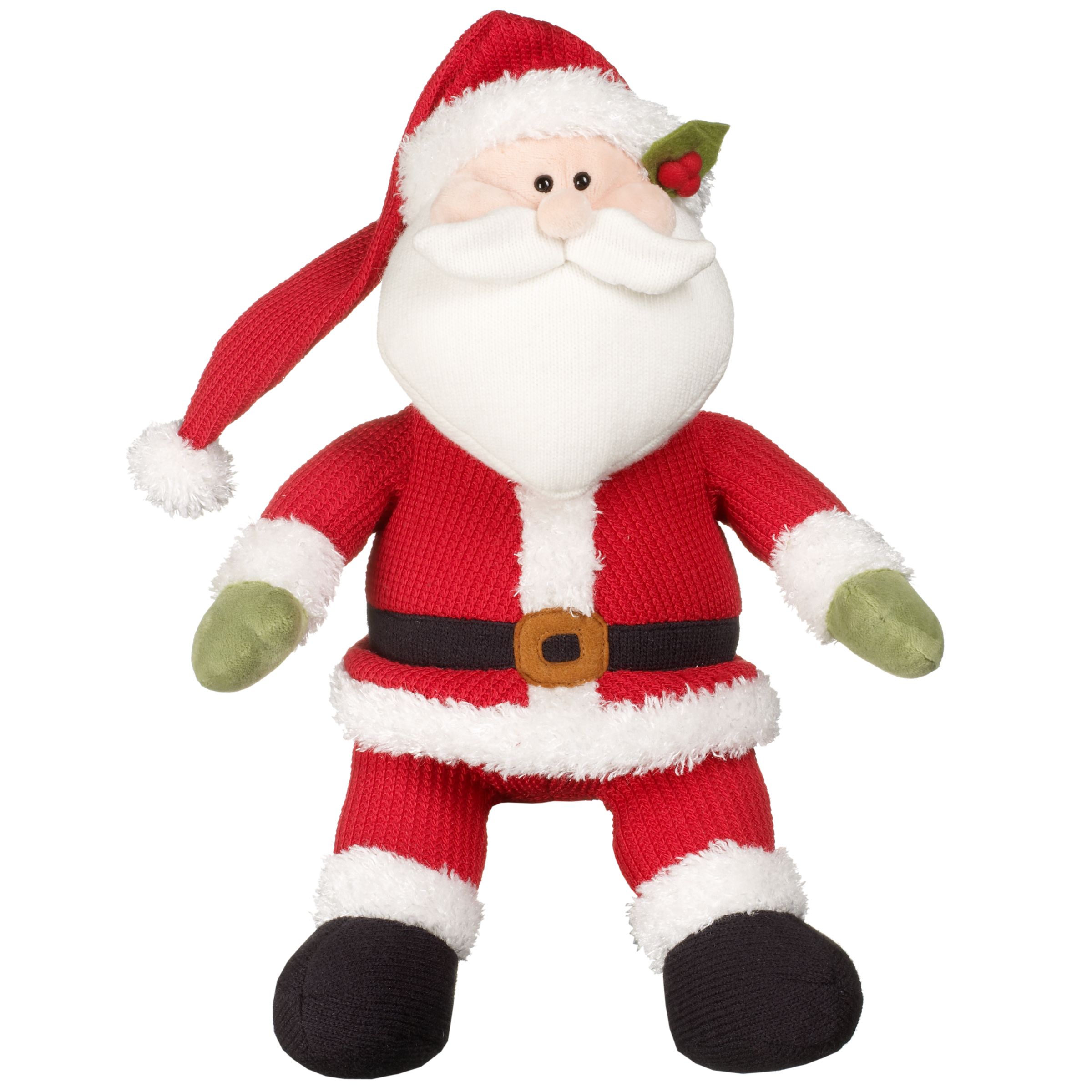 John Lewis Knitted Santa Claus