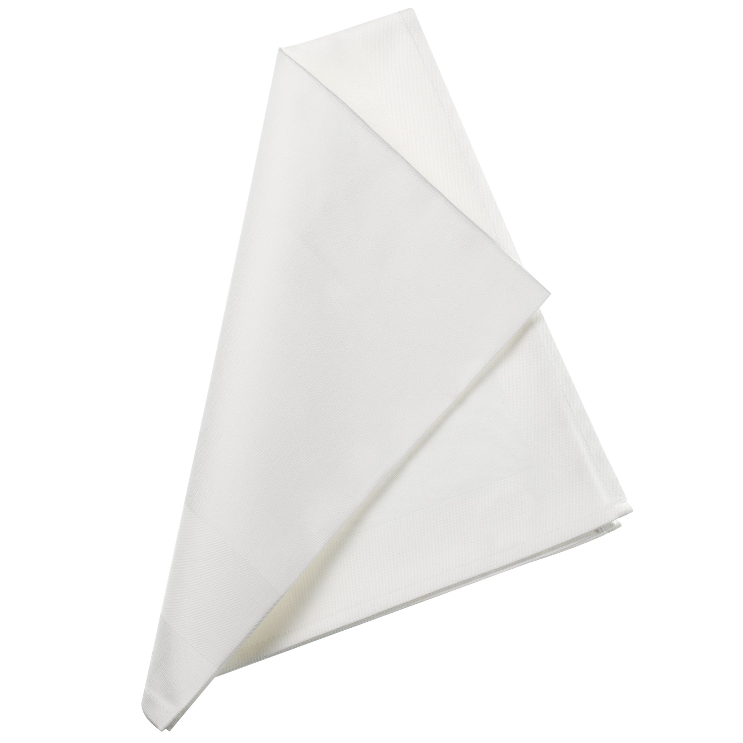 John Lewis Hotel Napkin White