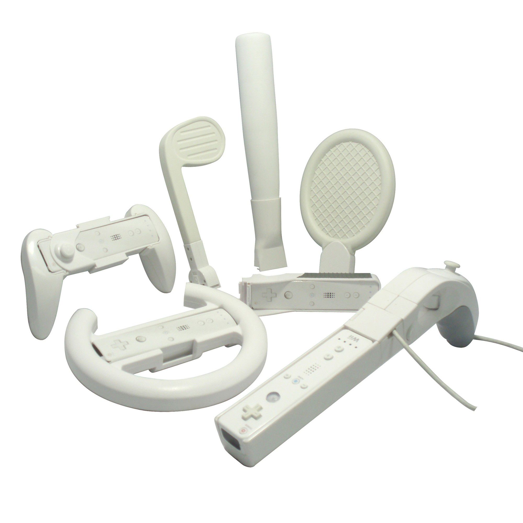 6 Piece Accessory Kit Nintendo Wii