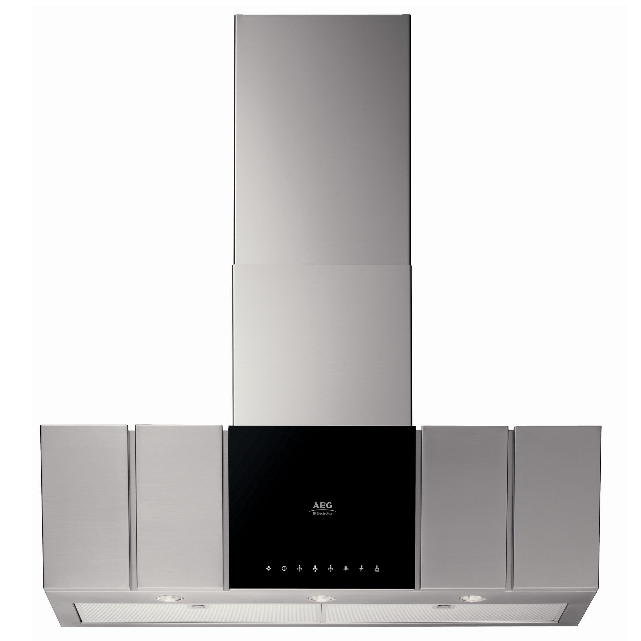 AEG DD9693M Chimney Cooker Hood, Stainless Steel at John Lewis