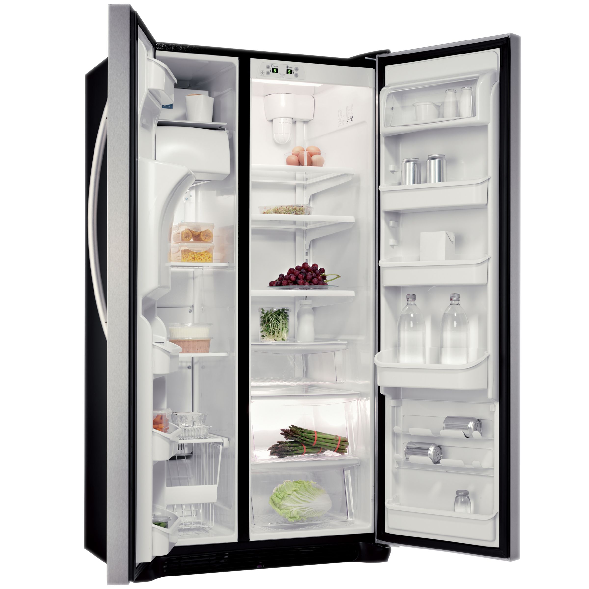 Electrolux ERL6296XK1 American Style Fridge Freezer Stainless Steel