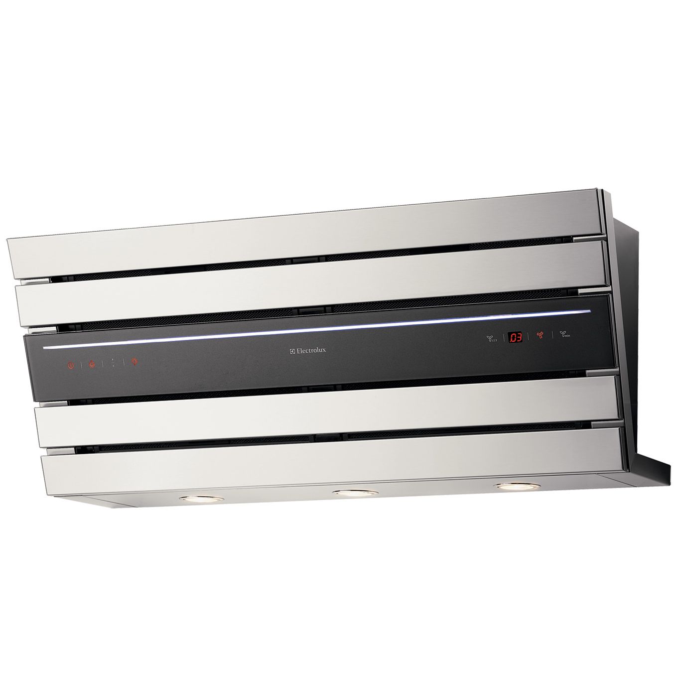 Electrolux EFC90680X Cooker Hood, Stainless Steel at JohnLewis