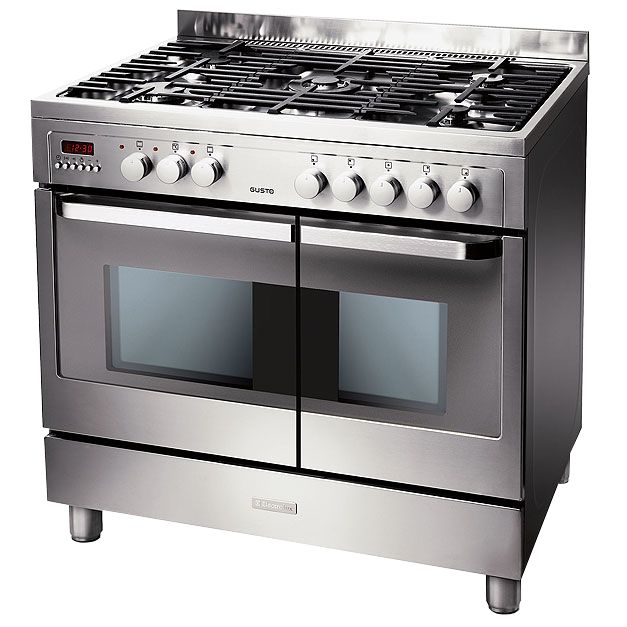 Electrolux EKM90460X Range Cooker, Stainless Steel at John Lewis