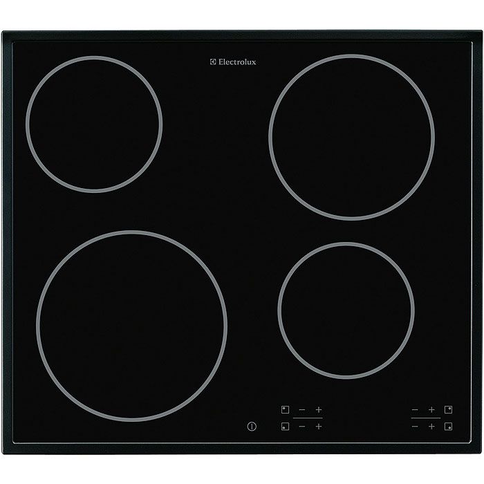 Electrolux EHS60021K Ceramic Hob, Black at JohnLewis