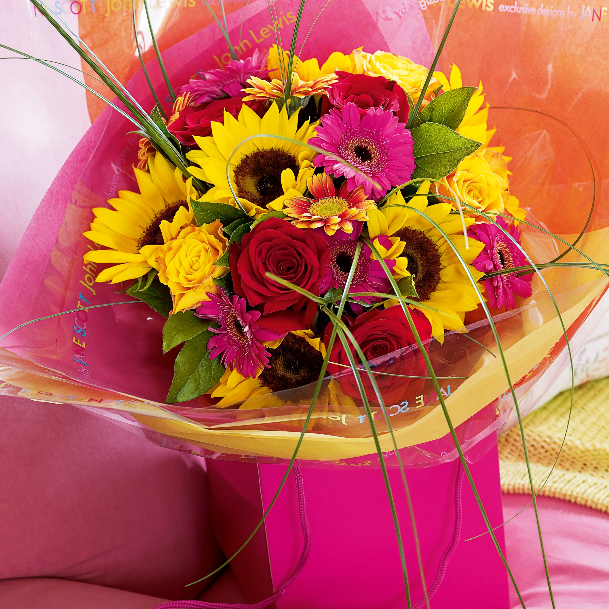 Jane Scott Flowers Bagged full of Brightness