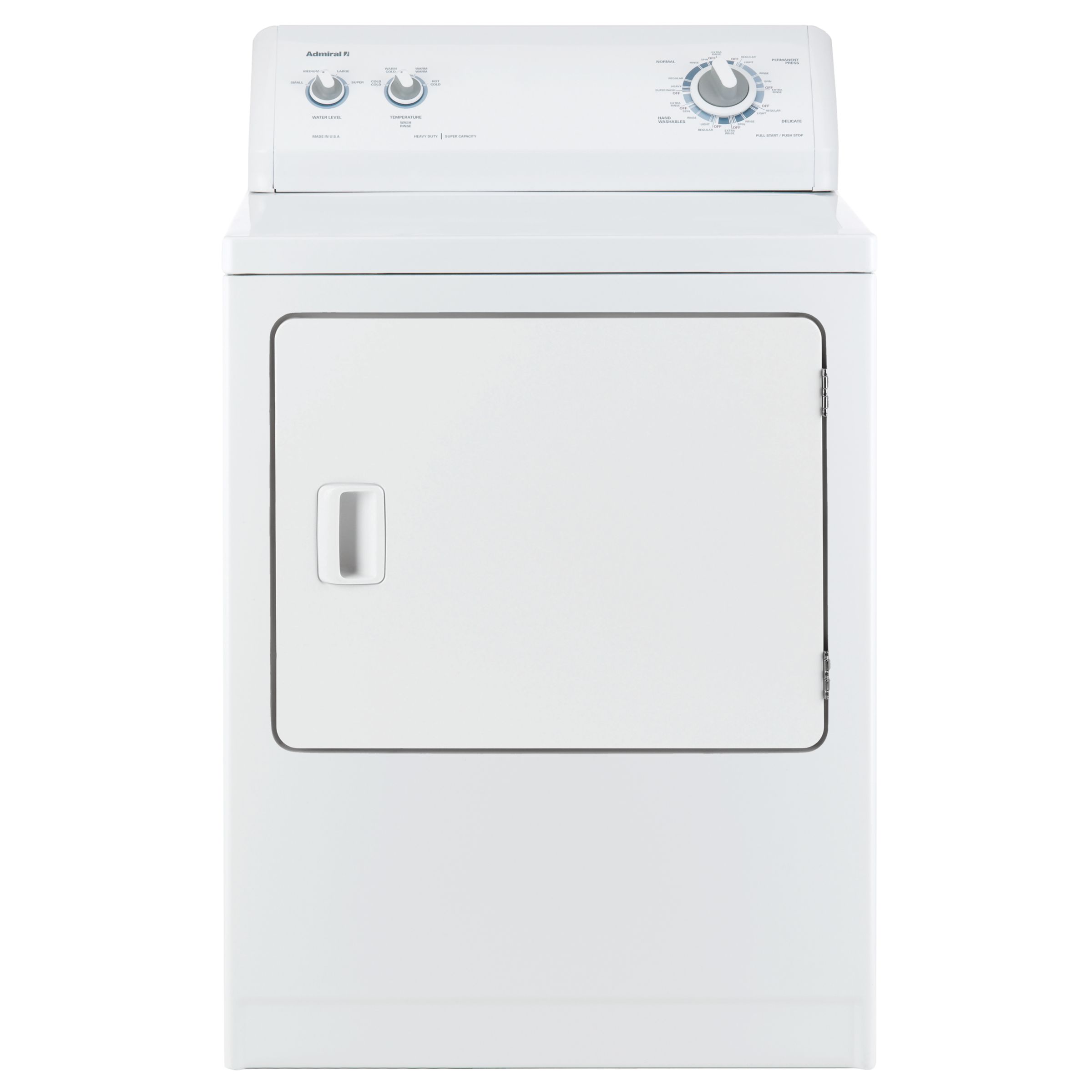 Admiral 3RAED3005TQ American Vented Tumble Dryer White