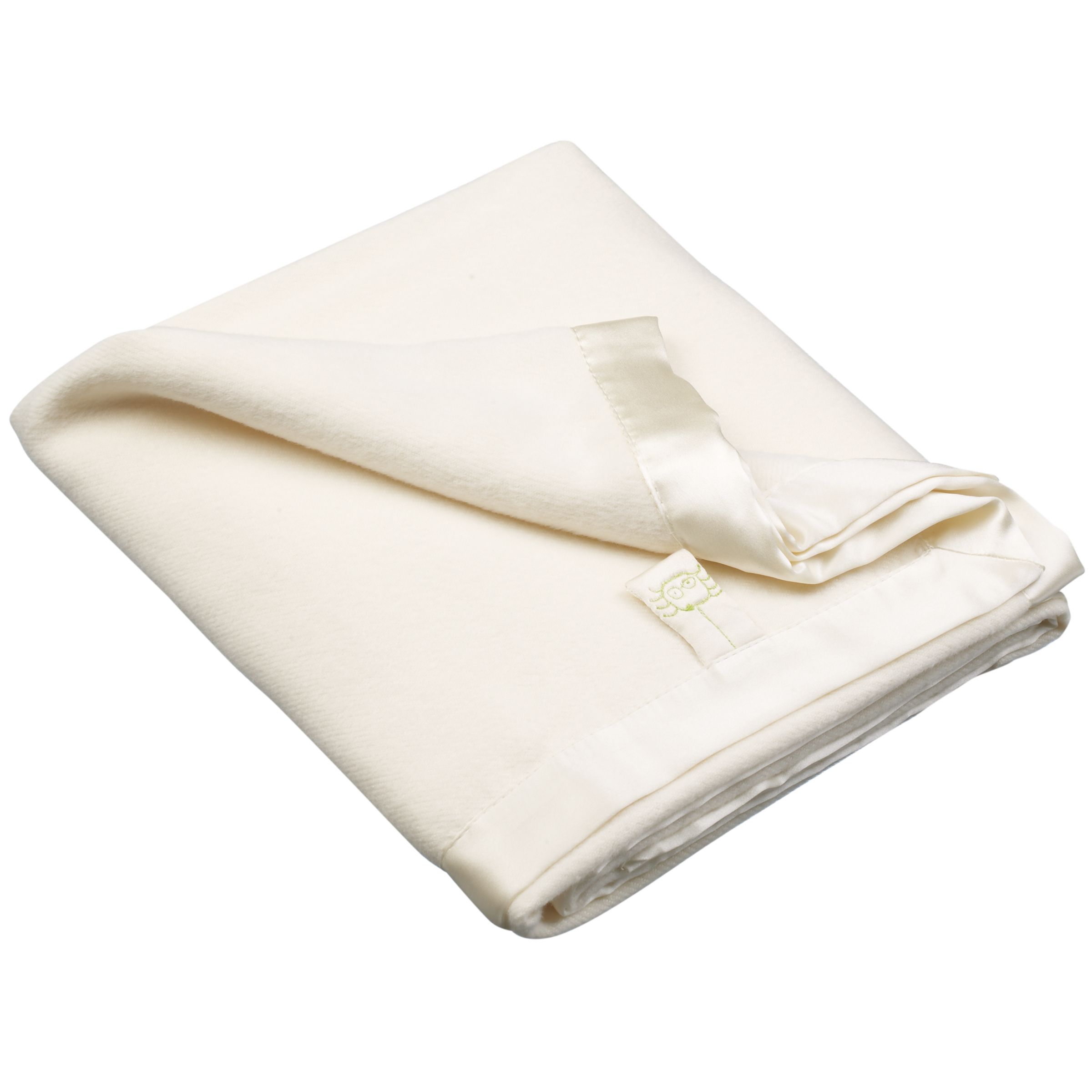 Noonoo Bamboo Welcome Blanket, Cream