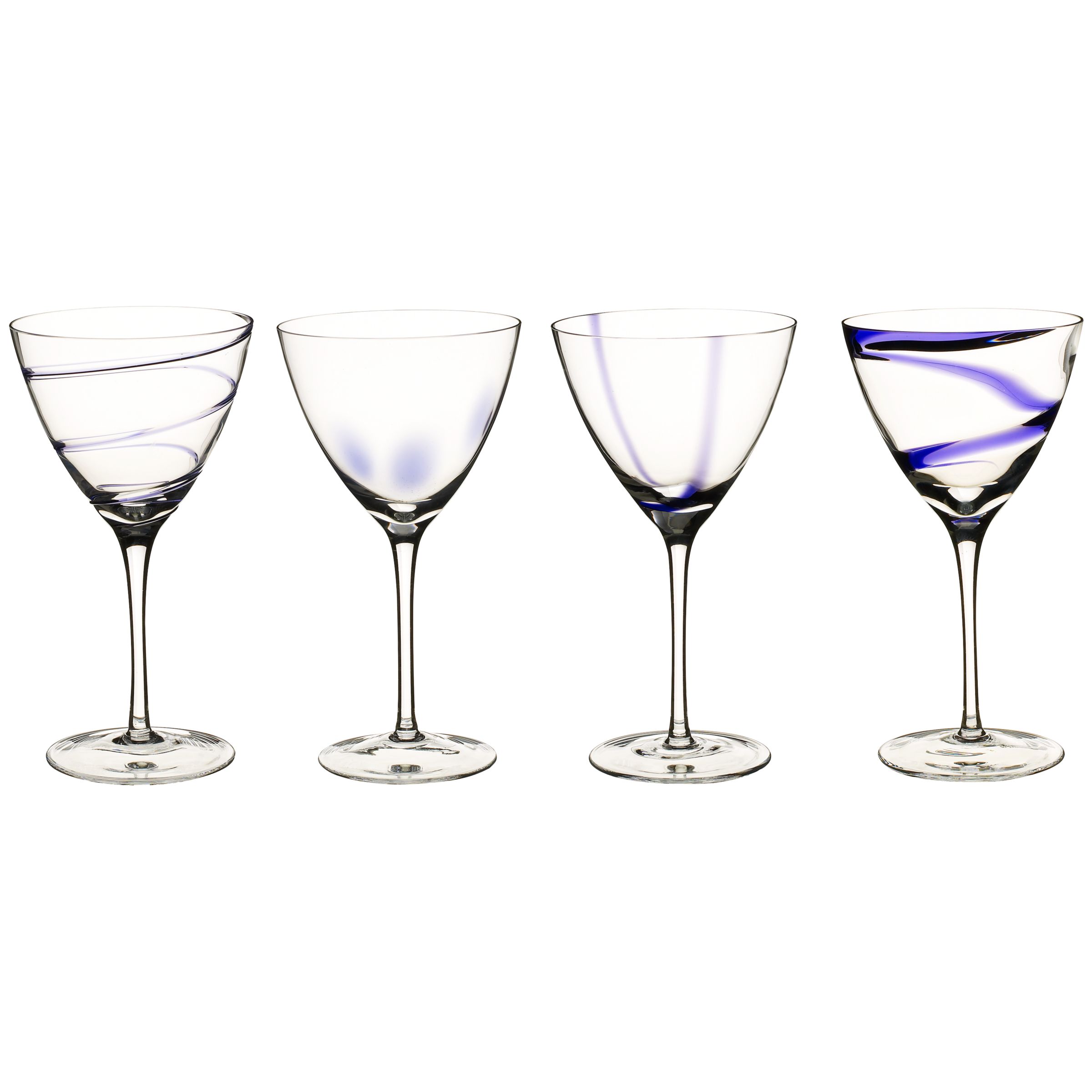 LSA Jazz Purple Wine Glasses, Box of 4 furniture