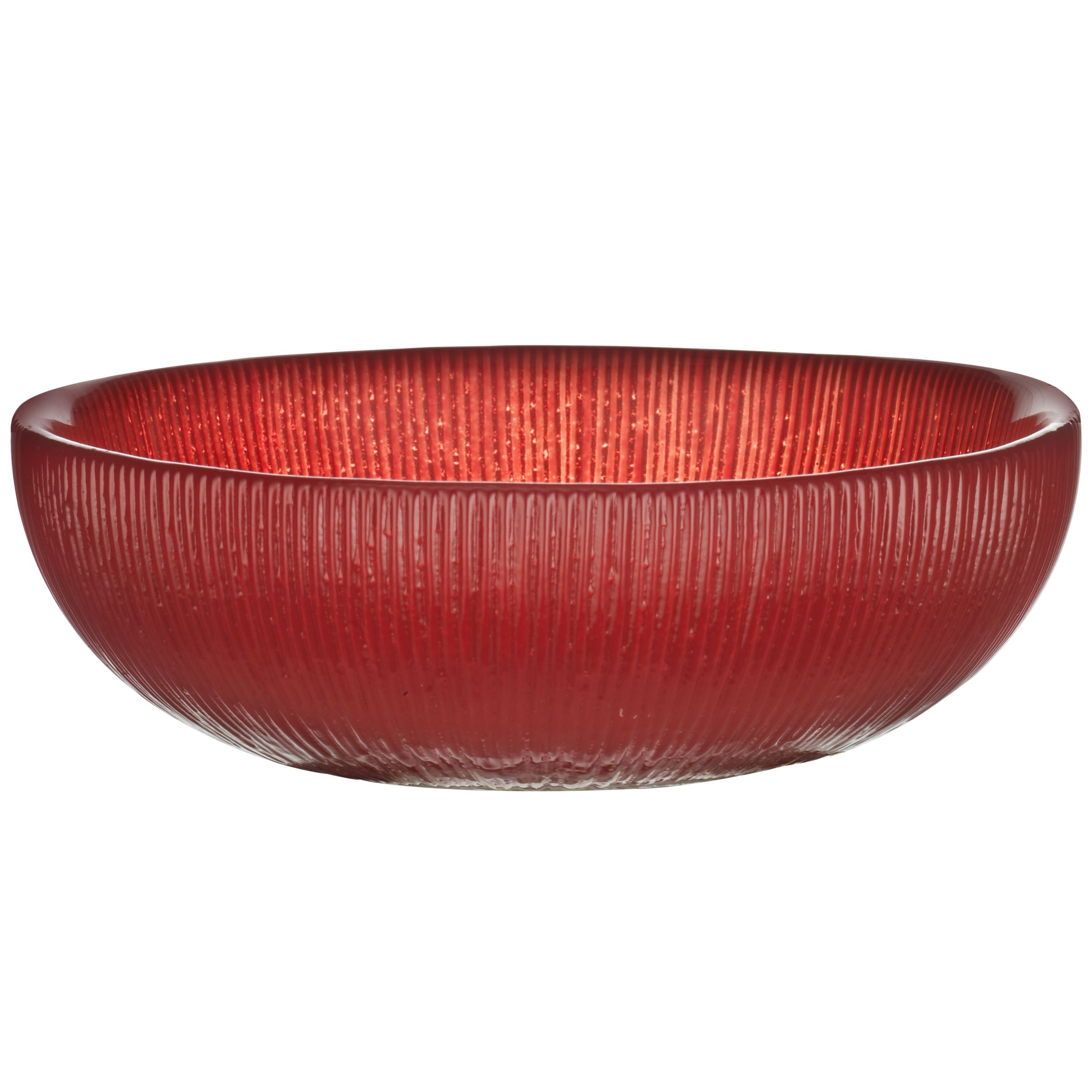 John Lewis Rustic Collection Bowl Aster Red