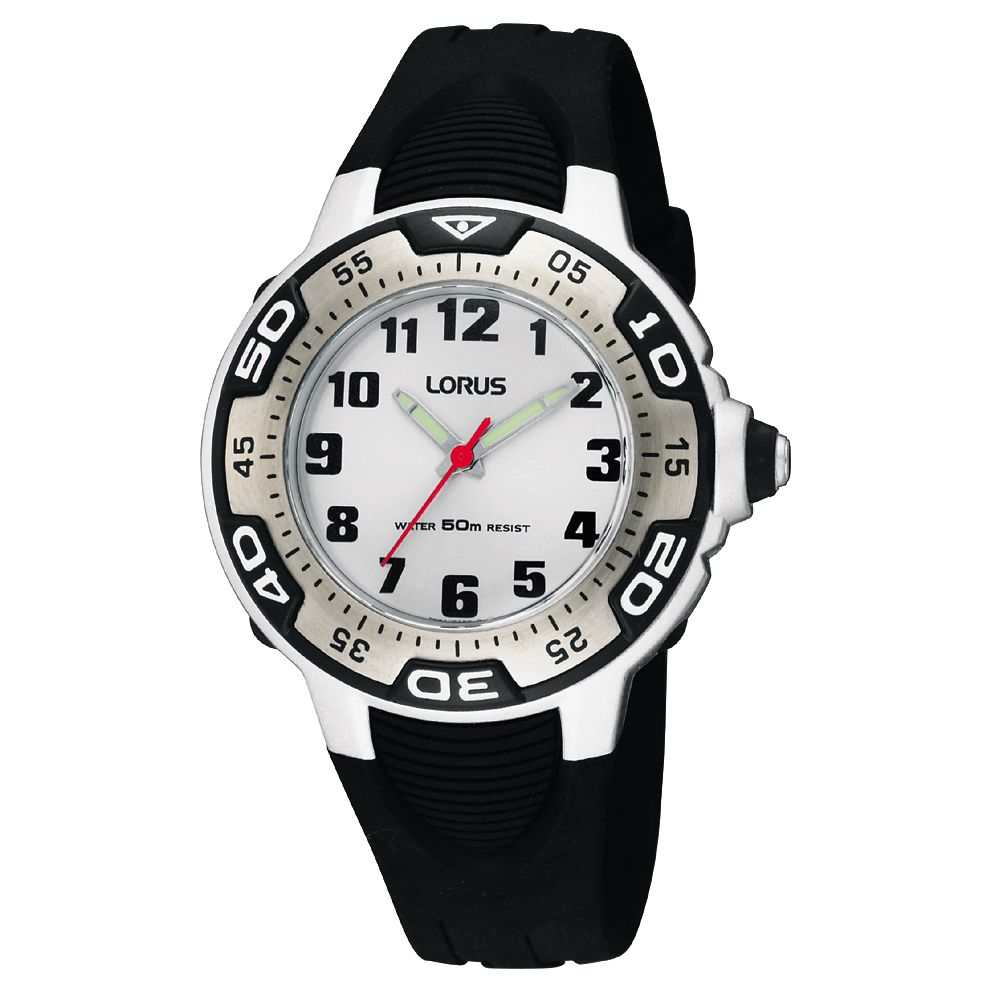 Lorus RG237GX9 Kids Watch, Black