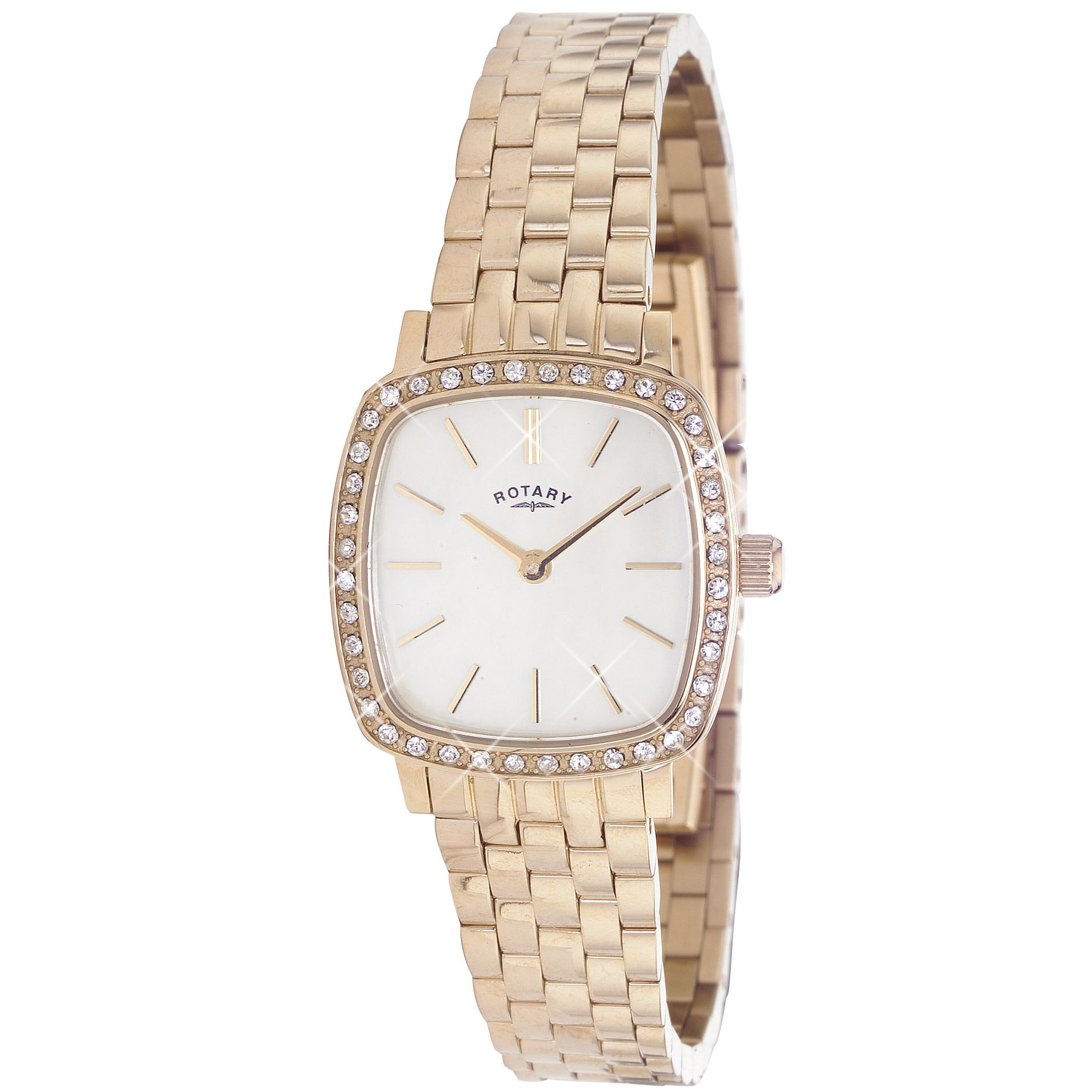 Rotary LB02405/40 Women's Gold Plated Watch at John Lewis