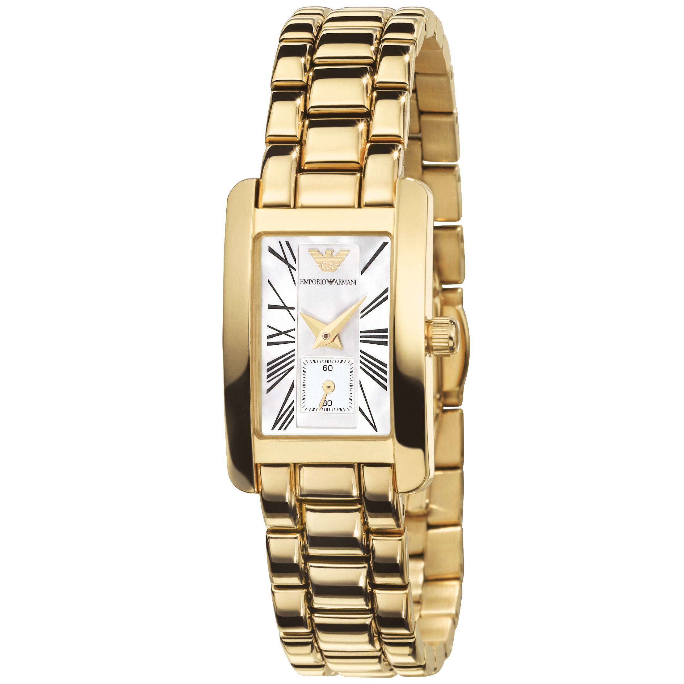 Emporio Armani AR0175 Ladies Gold Plated Watch