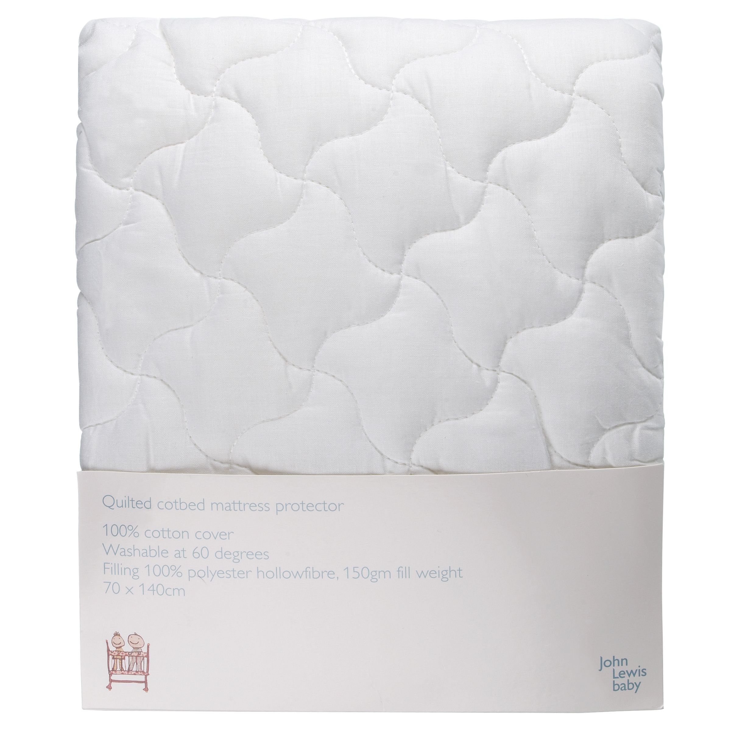 John Lewis Baby Quilted Cotbed Mattress