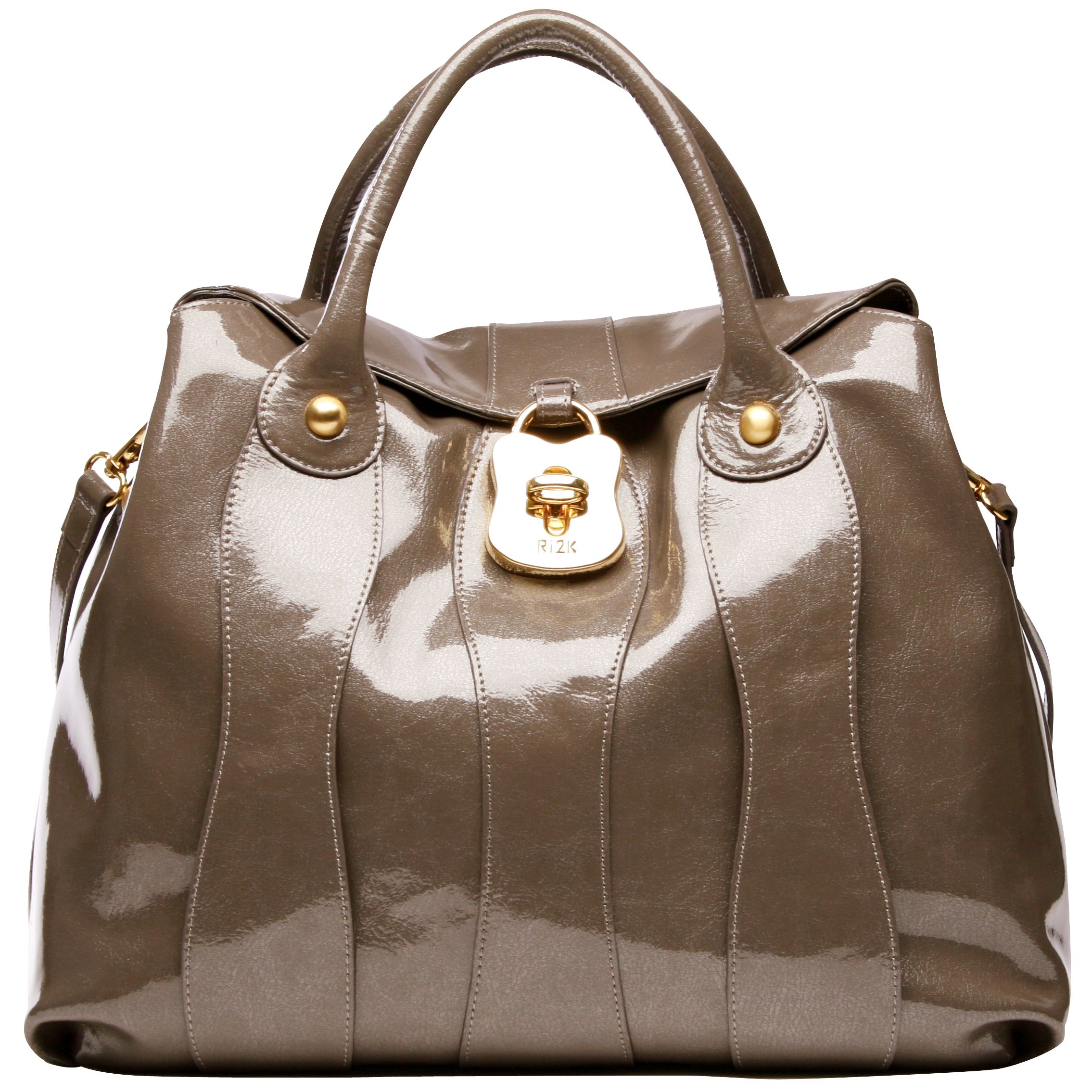 RI2K Aspen Tall Grab Handbag Mushroom