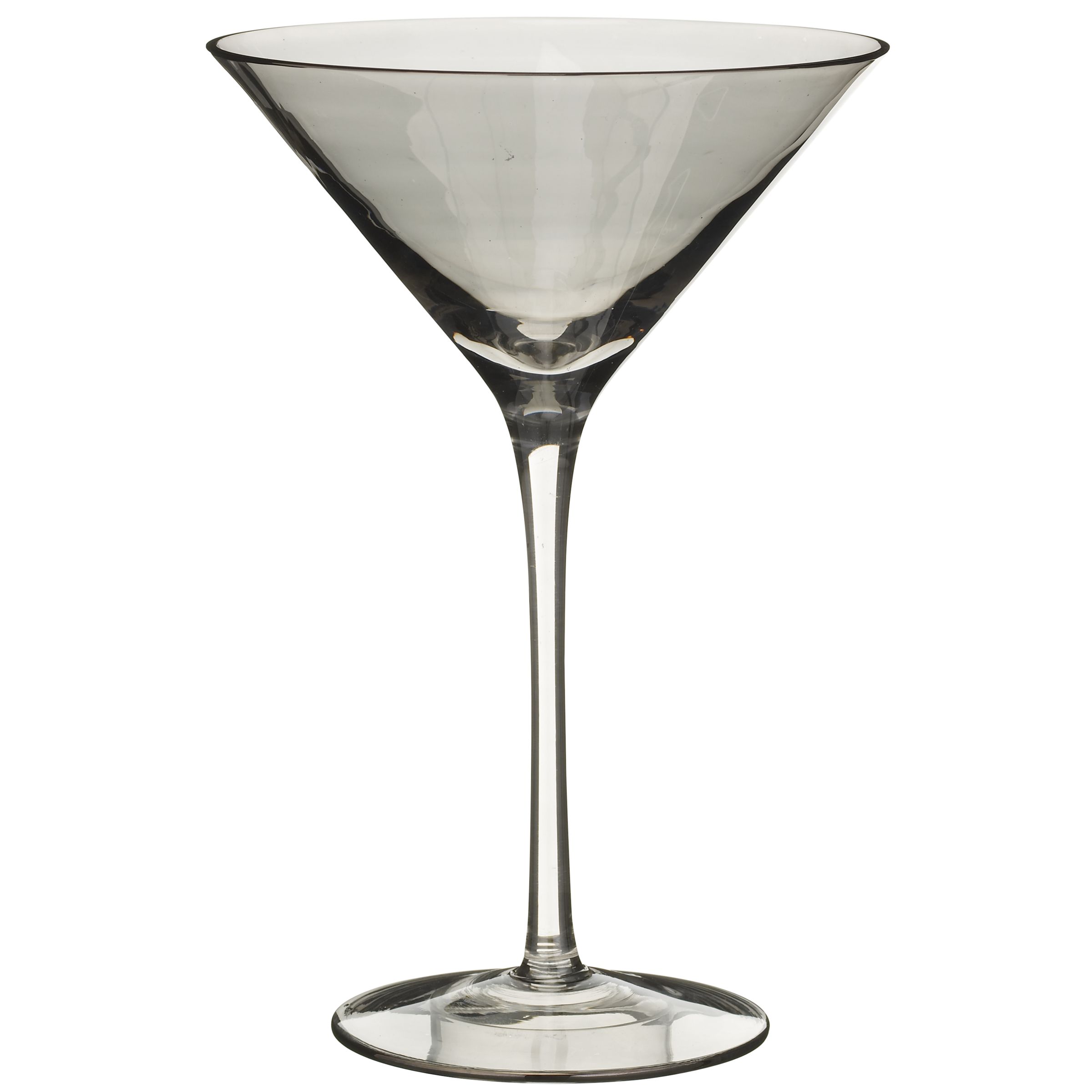John Lewis Metallic Lustre Cocktail Glass, Grey, 20cl